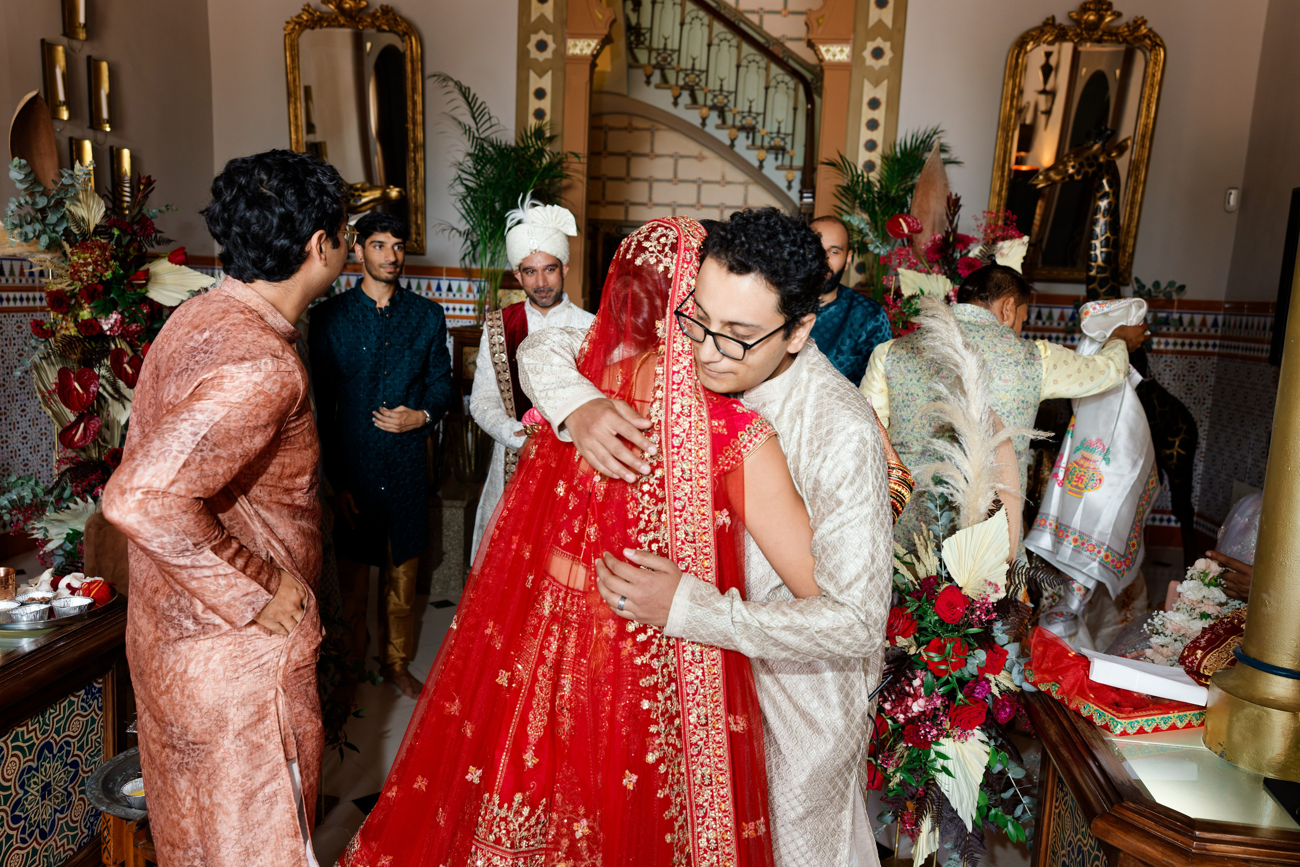 Indian wedding at Gran Villa Rosa, Barcelona