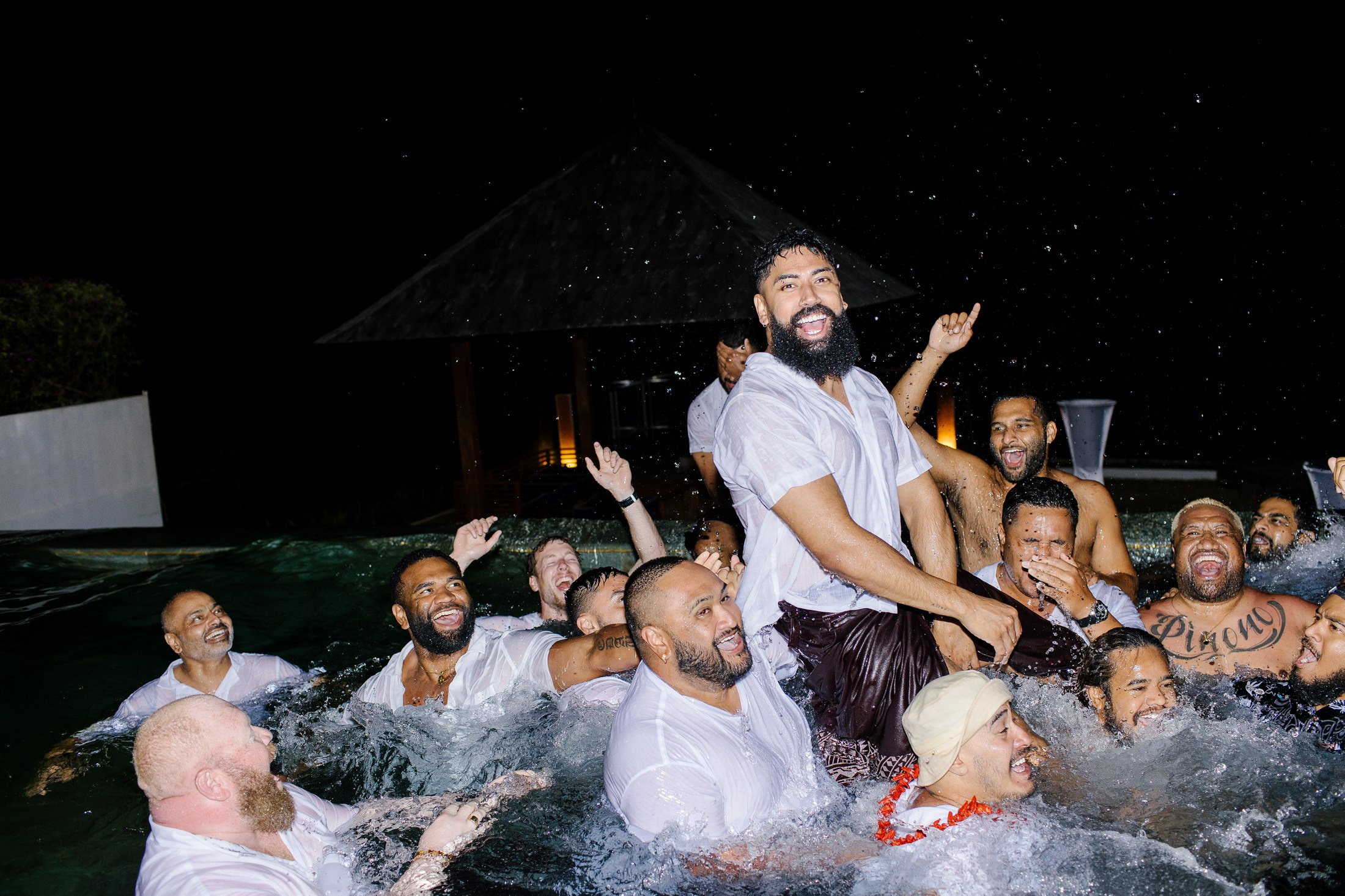 Big funny wedding with guests in paradise Bali island. Get.it.feel — Aesthetic Photography and Videography