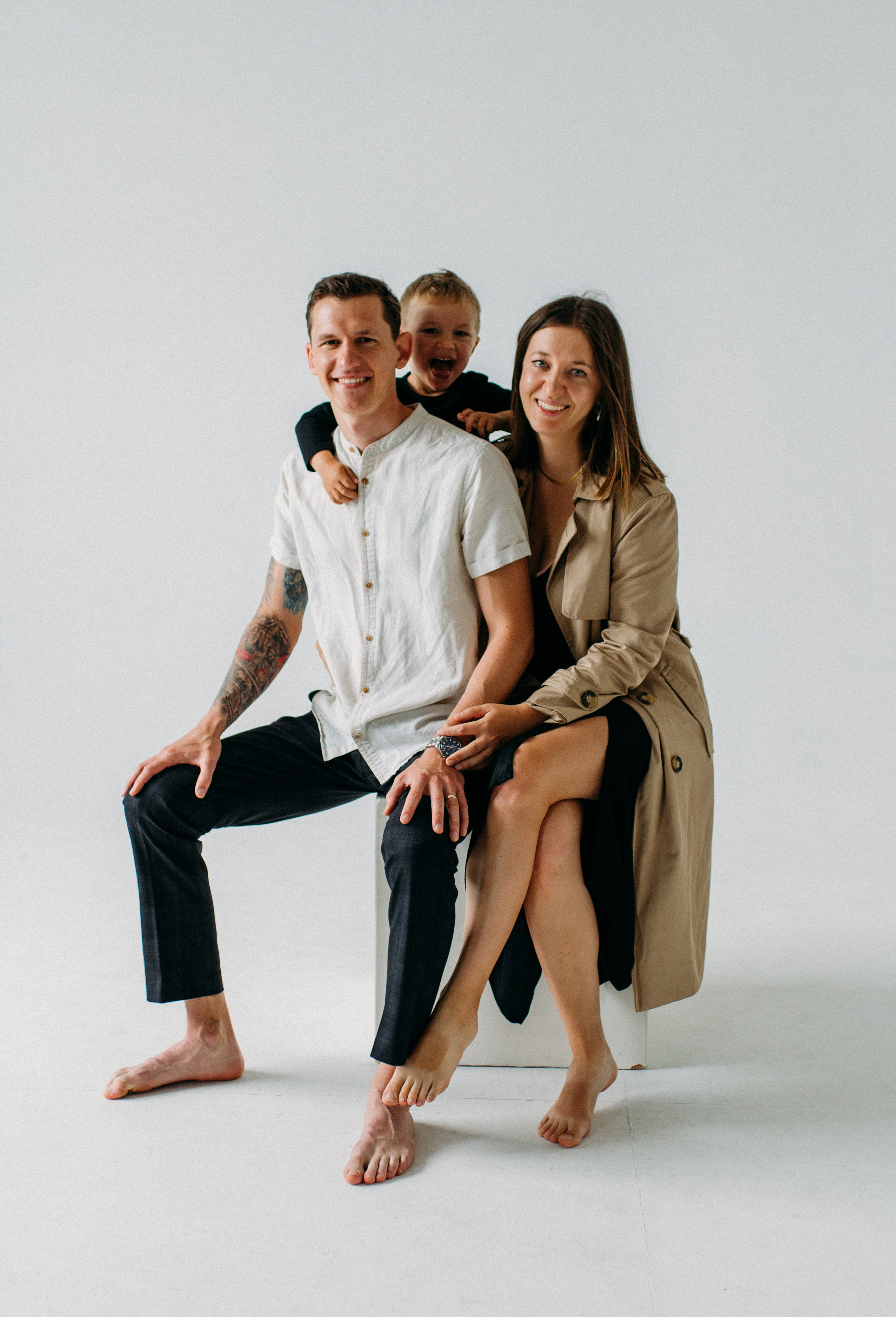 Christine & Anton & Arnold. Krása tehotenstva v objektíve — Maria Milosovic, tehotenská fotografka