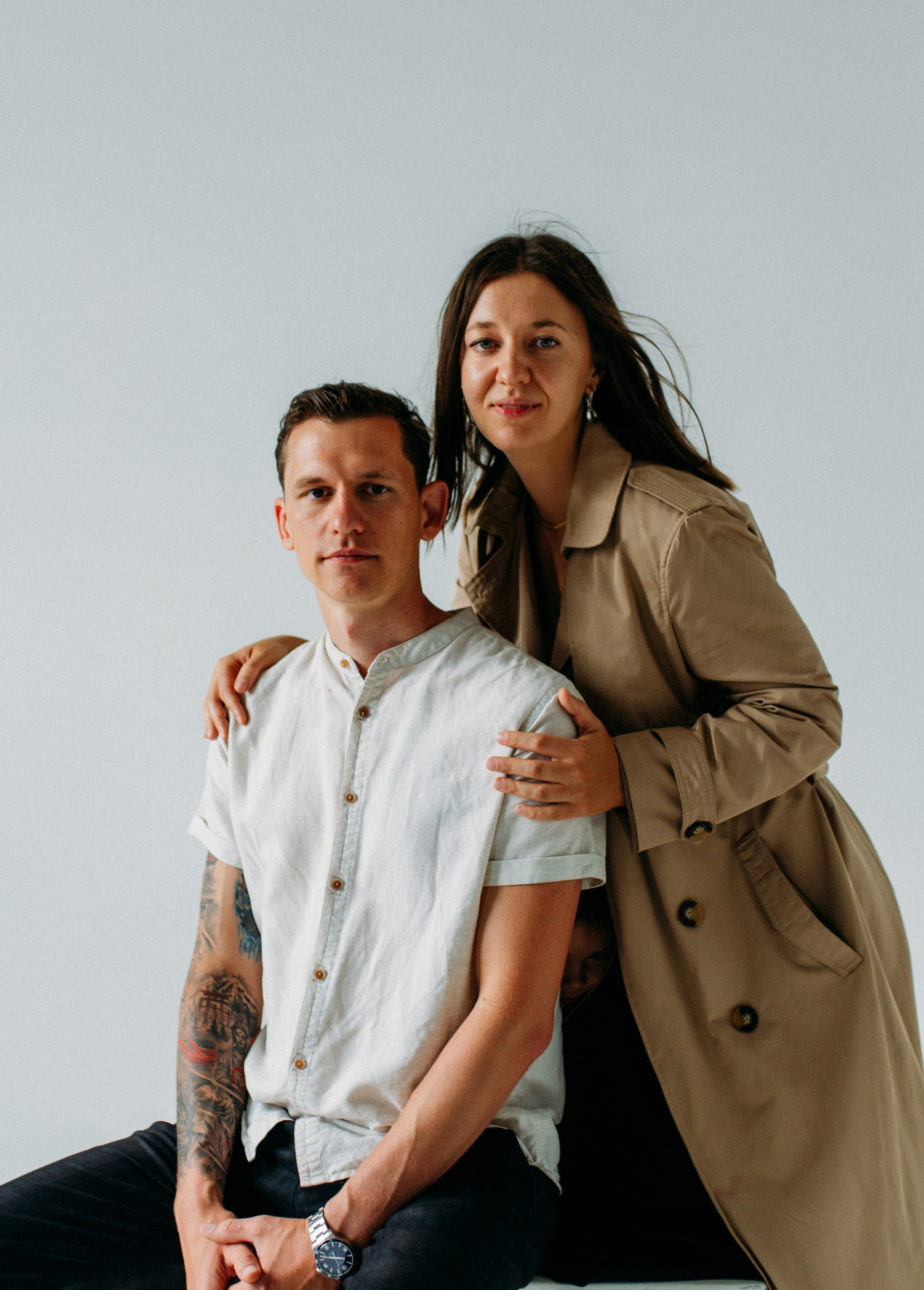 Christine & Anton & Arnold. Krása tehotenstva v objektíve — Maria Milosovic, tehotenská fotografka