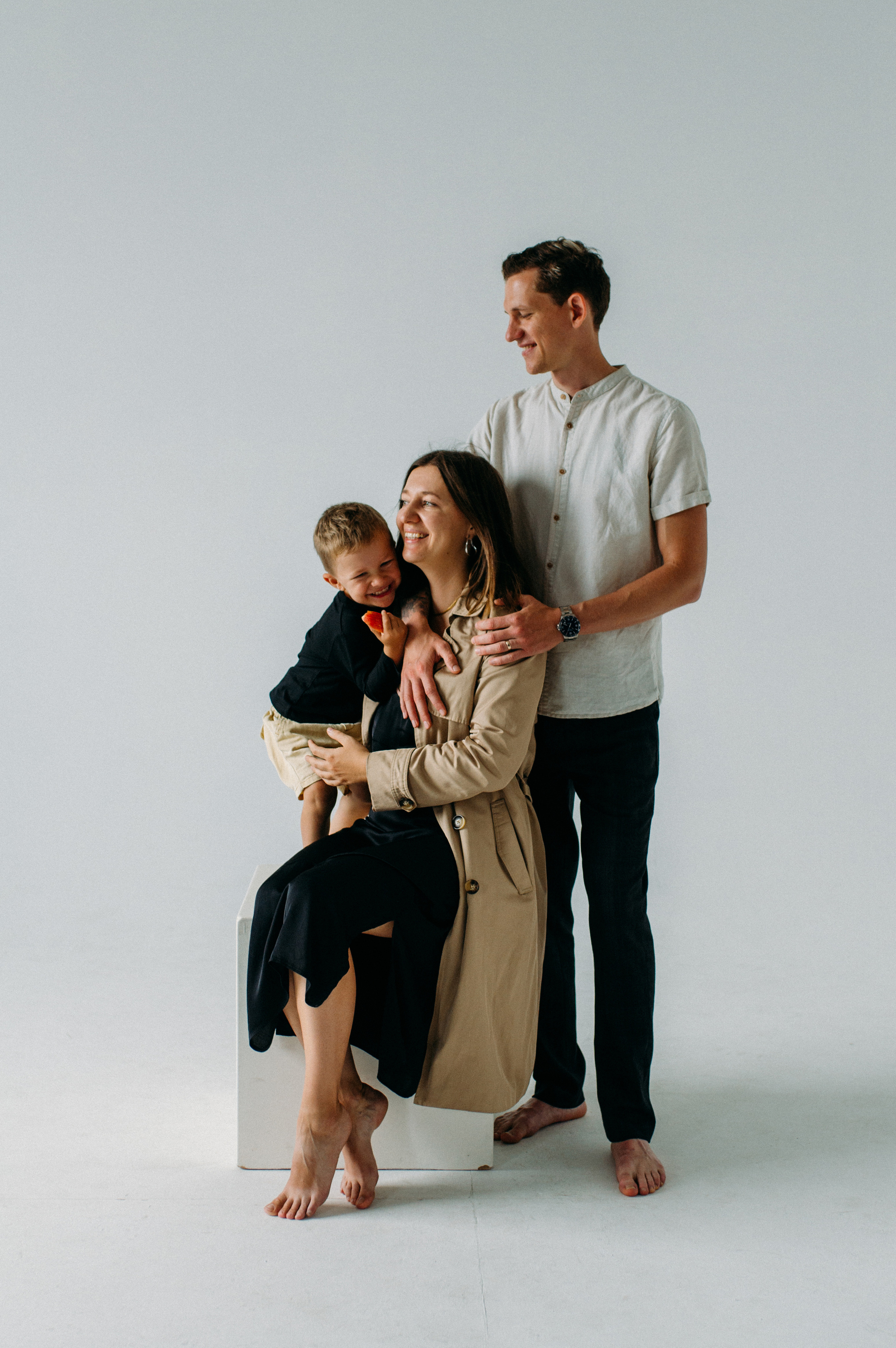 Christine & Anton & Arnold. Krása tehotenstva v objektíve — Maria Milosovic, tehotenská fotografka