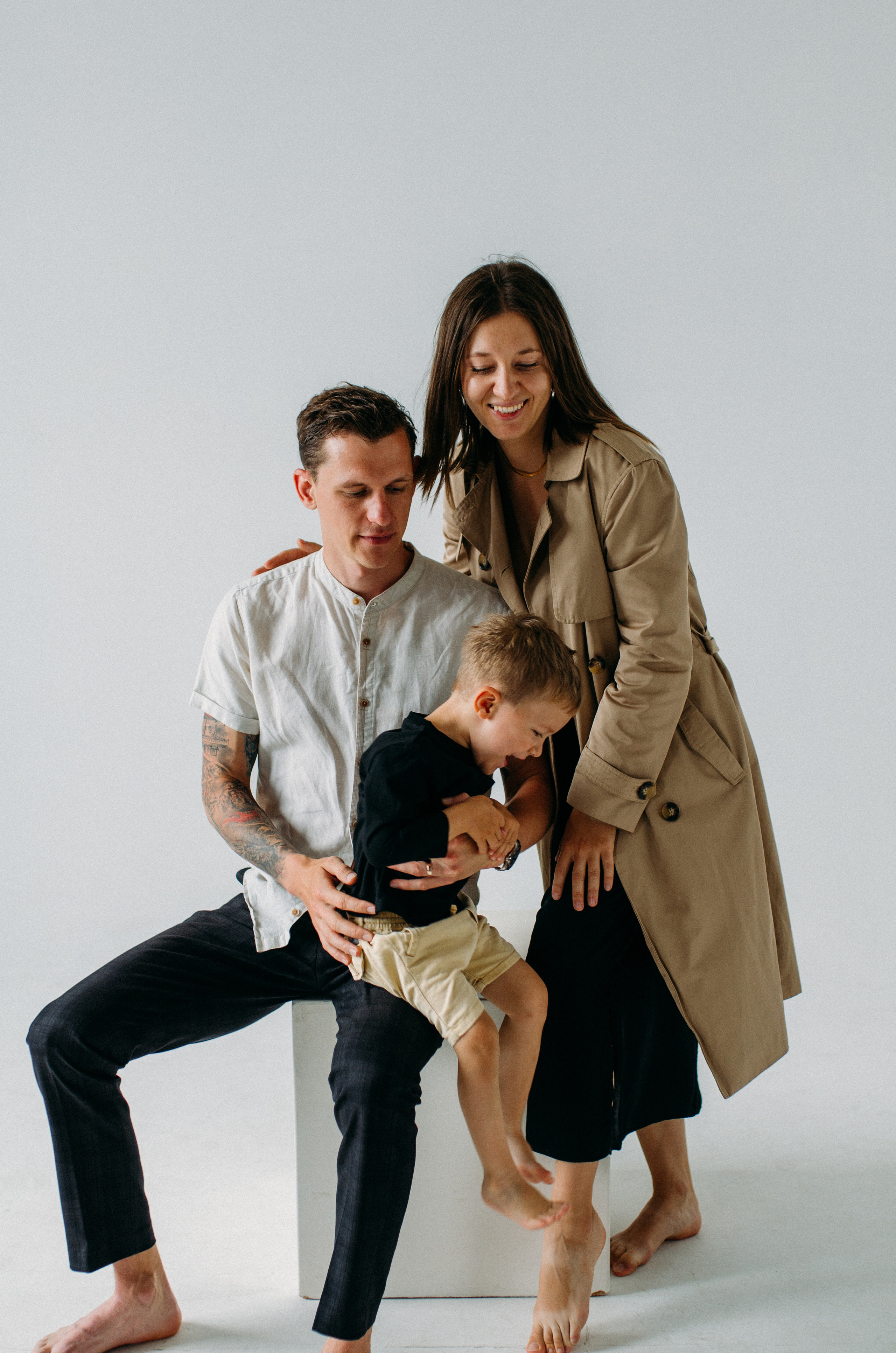 Christine & Anton & Arnold. Krása tehotenstva v objektíve — Maria Milosovic, tehotenská fotografka