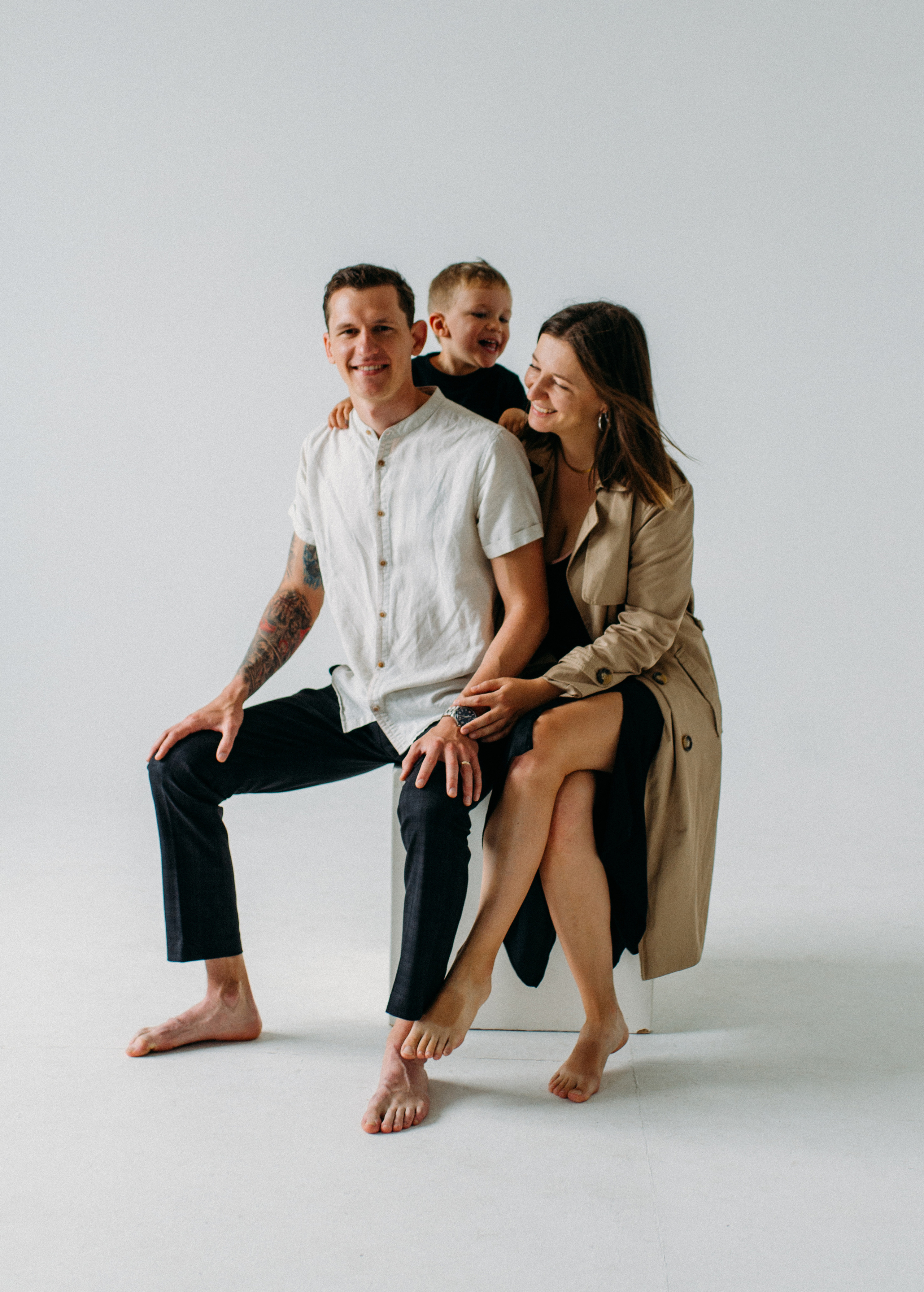 Christine & Anton & Arnold. Krása tehotenstva v objektíve — Maria Milosovic, tehotenská fotografka