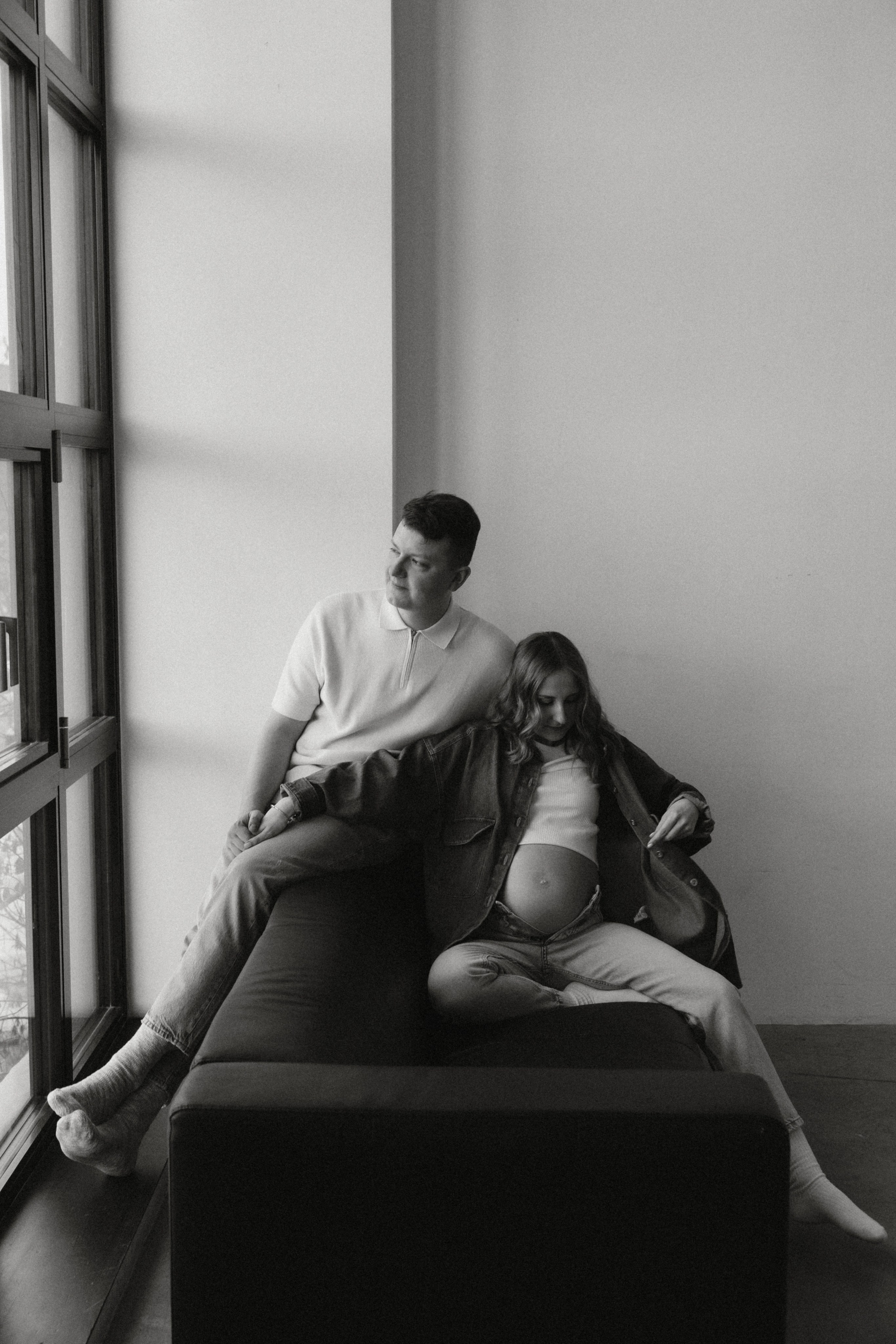 Laukimo fotosesija studijoje | su Marta ir Šarūnu. Vestuvių ir šeimų fotografė Lena Bondarenko / belove photo