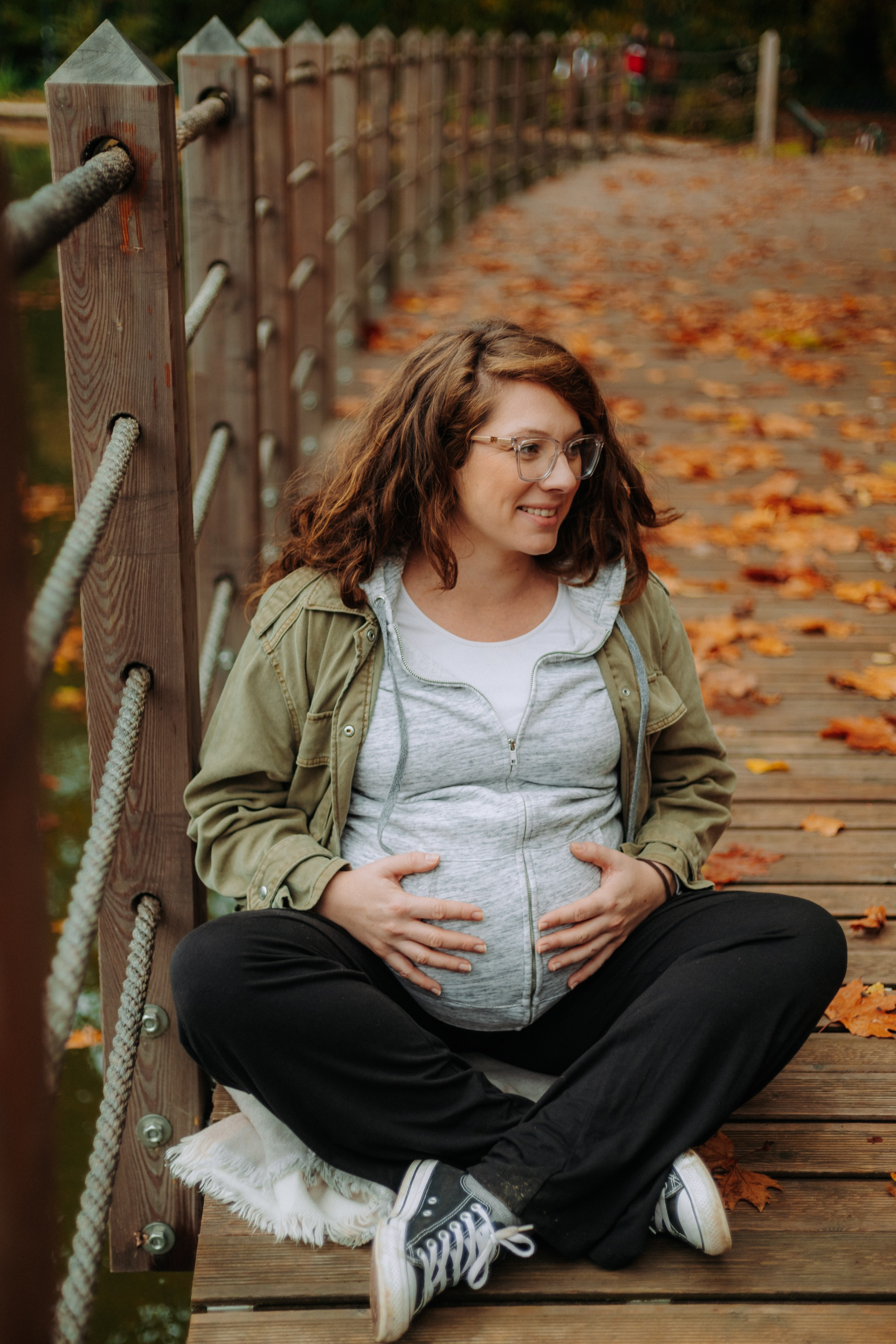 Walking in Maksimir. Elena Gorobets. Photographer in Zagreb