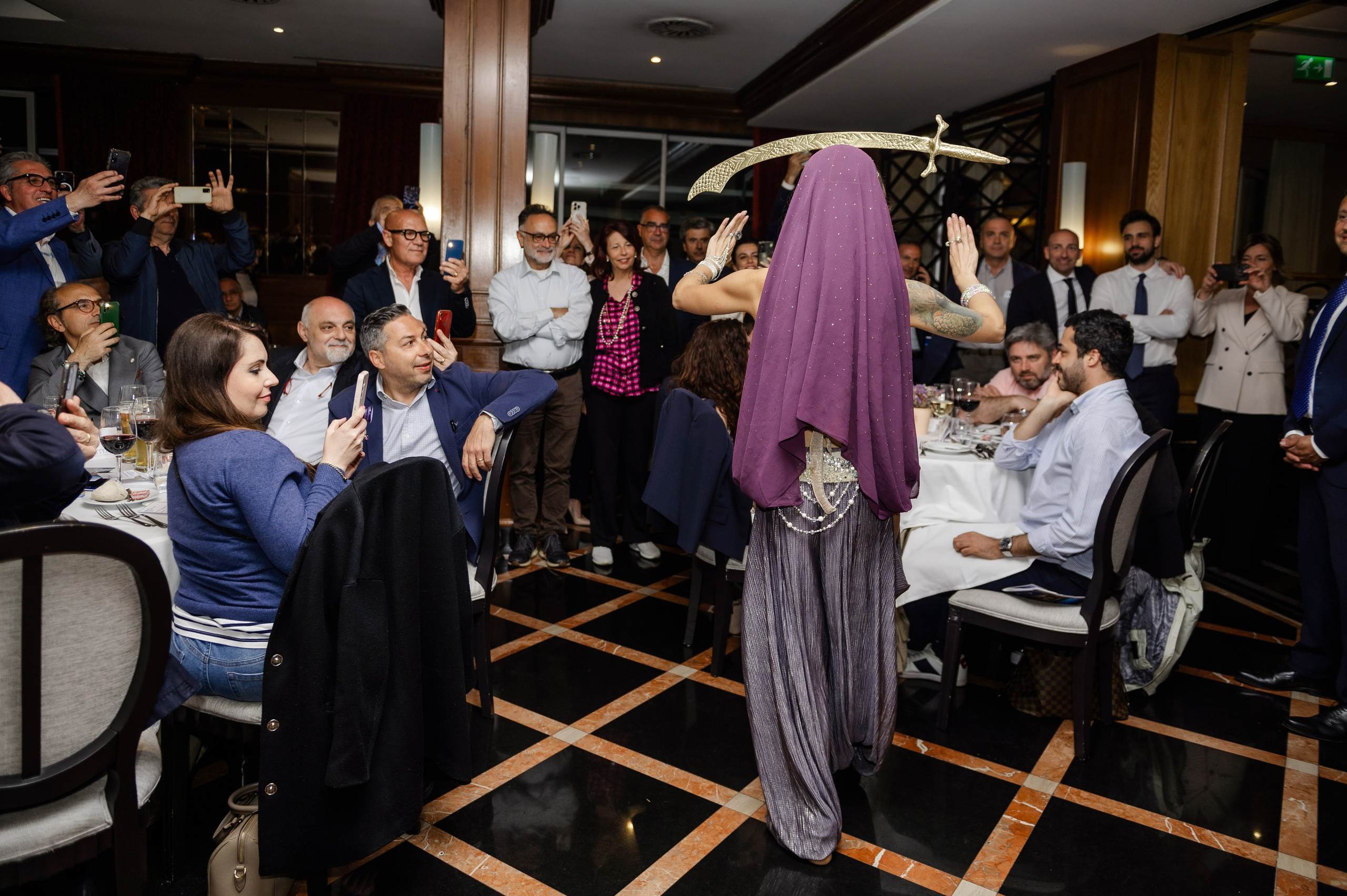 Corporate party at the restaurant — Pharma. Ваш фотограф в Лиссабоне — Анна Белова