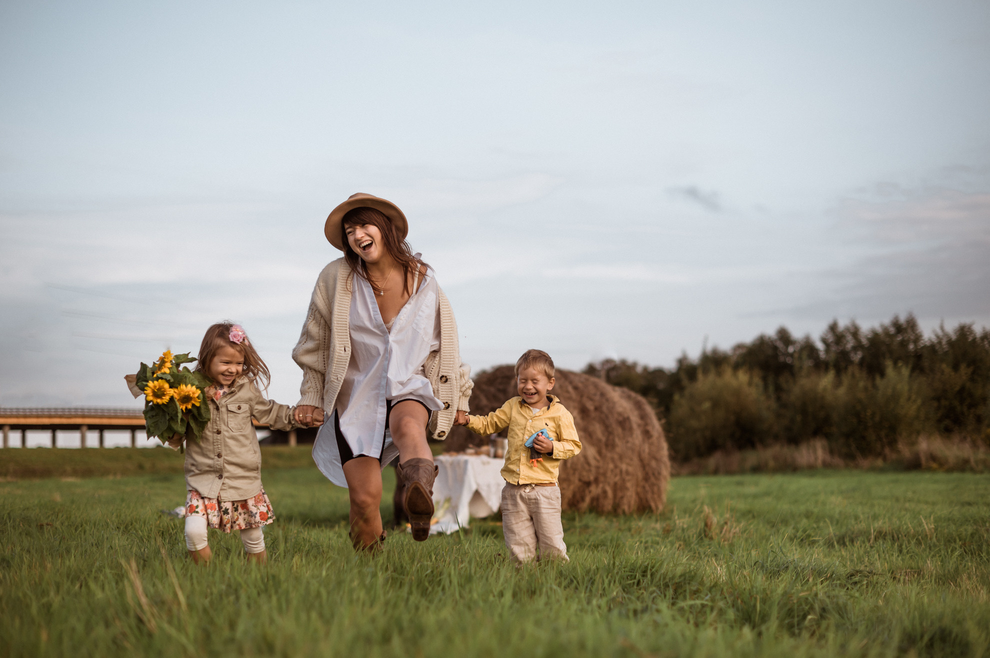 Picknick im Feld. Fotografin in Leipzig Dresden