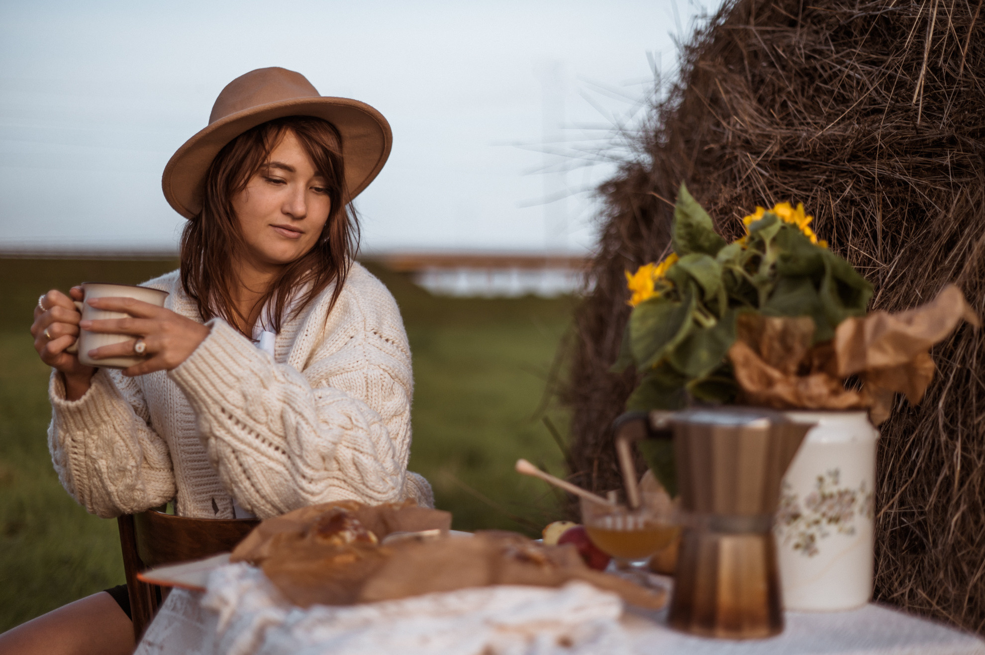 Picknick im Feld. Fotografin in Leipzig Dresden