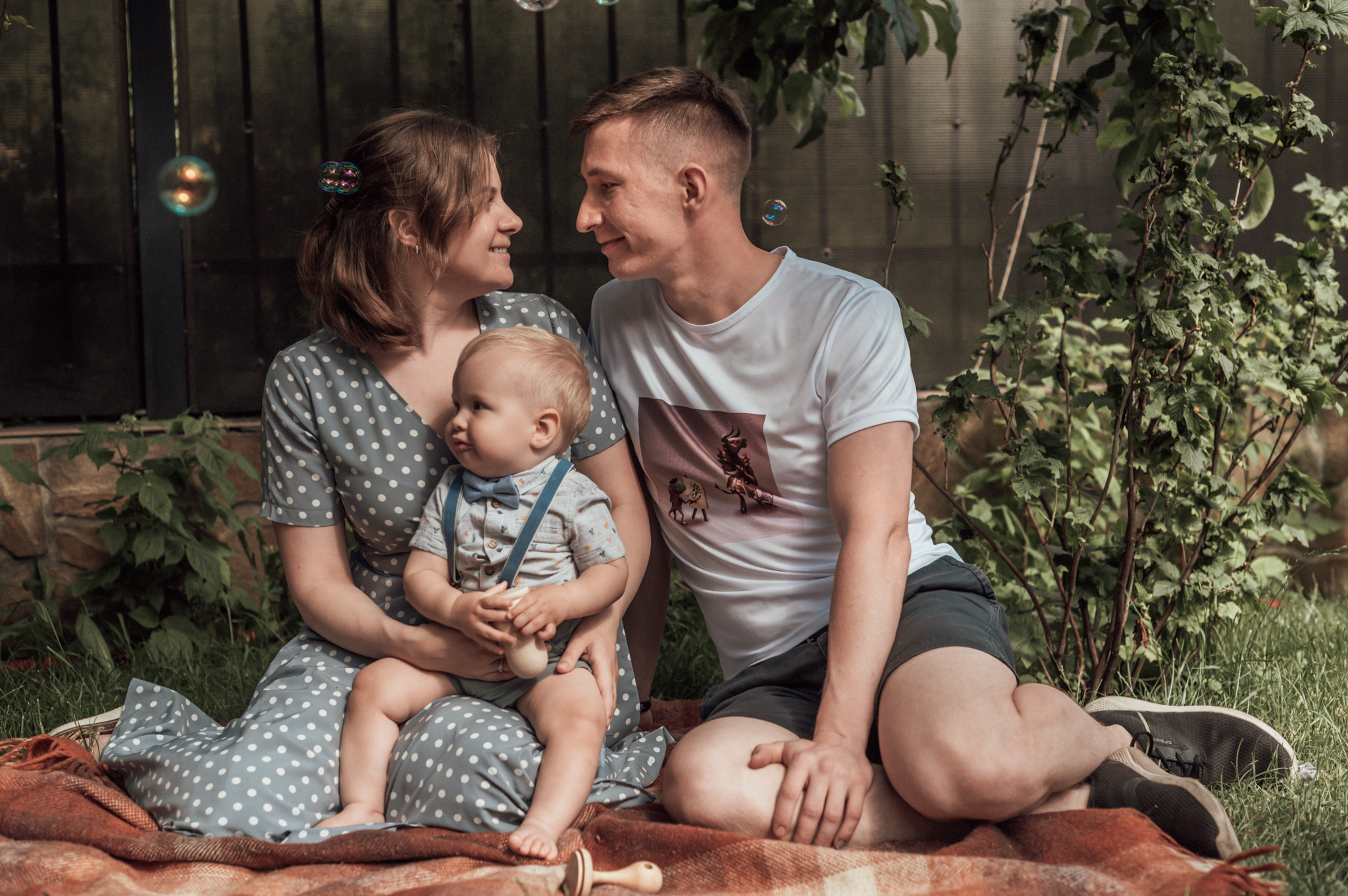 Michael, Polina, Maxim. Fotografin in Leipzig Dresden