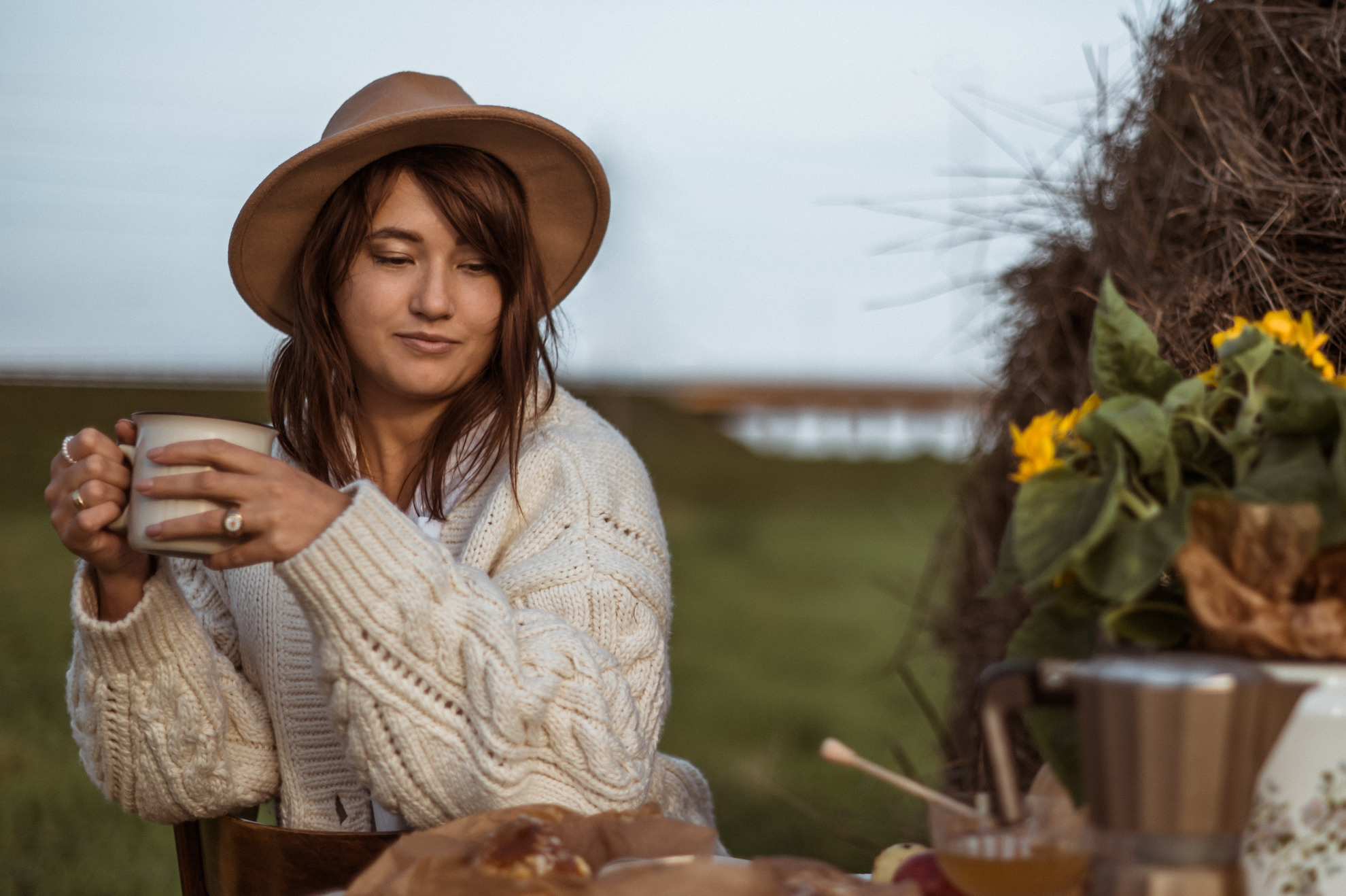 Picknick im Feld. Fotografin in Leipzig Dresden