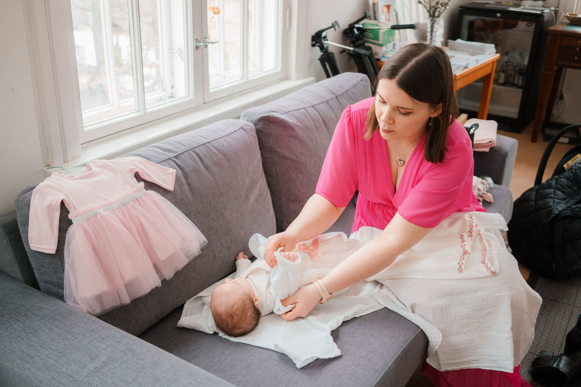 Ristiäisten kuvaus, Huopalahden kirkko