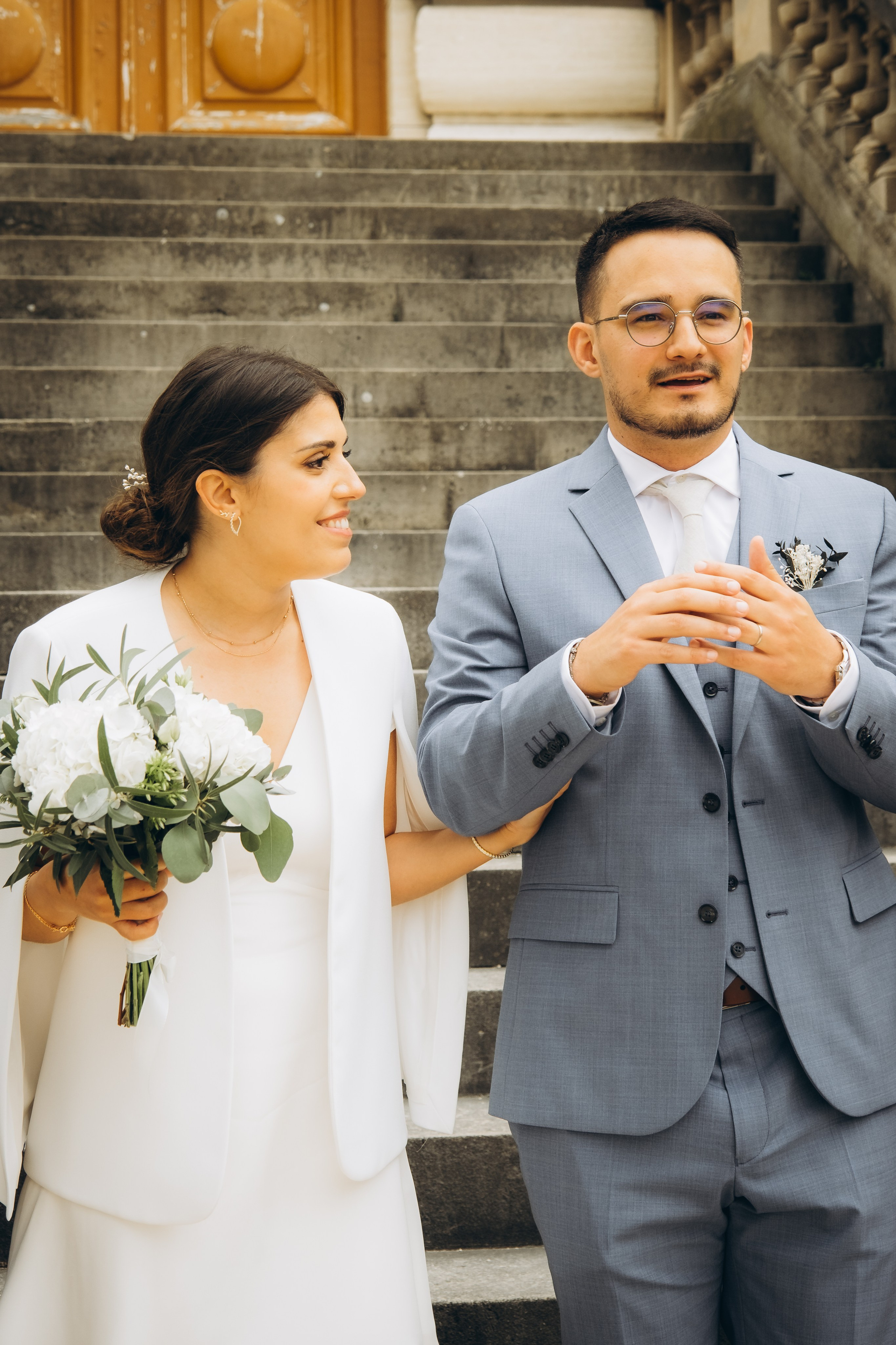 Liliana & Loic Wedding Day. Photographer in Paris Marina Chaput