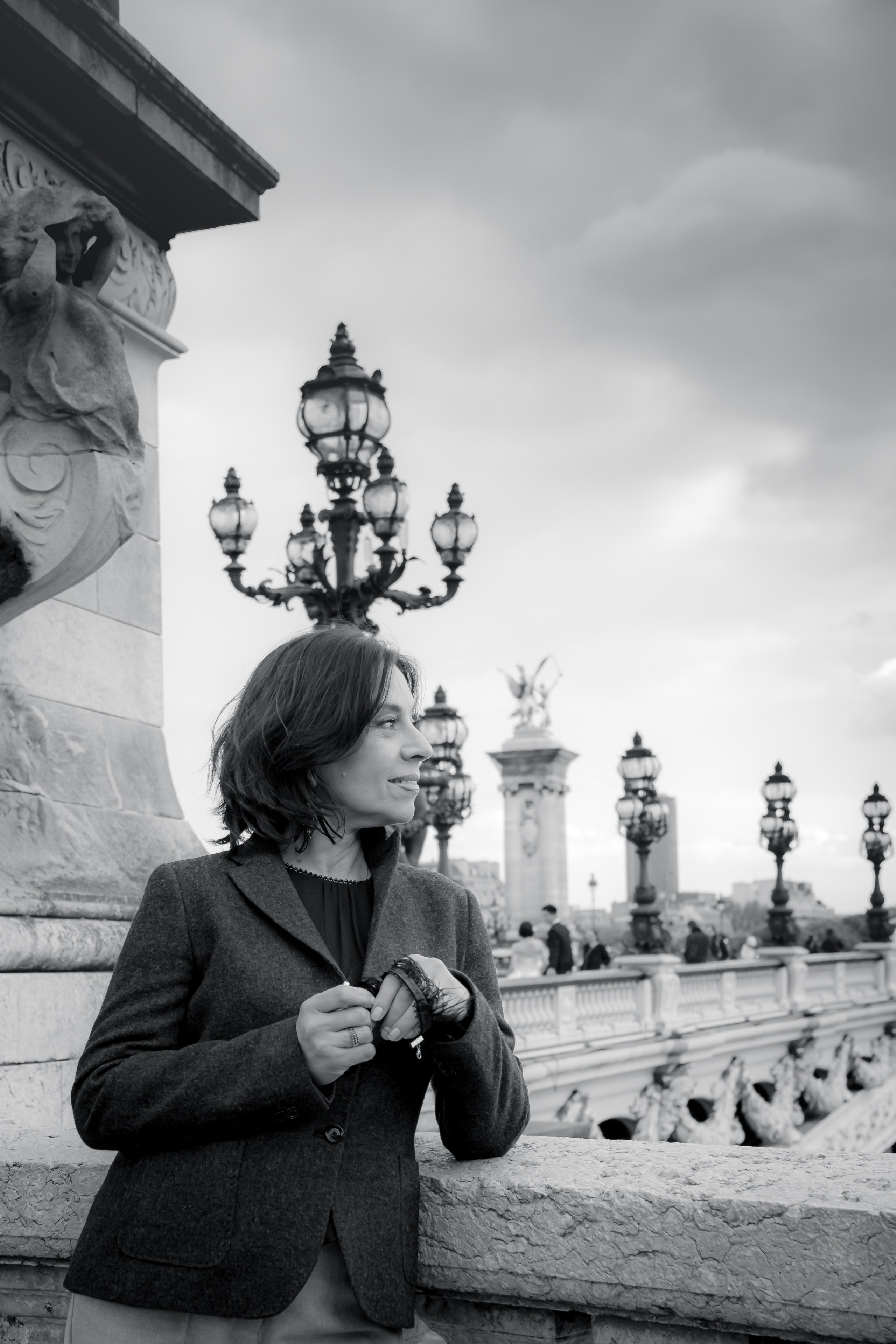 Tatiana: Alexander III bridge photoshoot & Eiffel Tour. Photographer in Paris Marina Chaput
