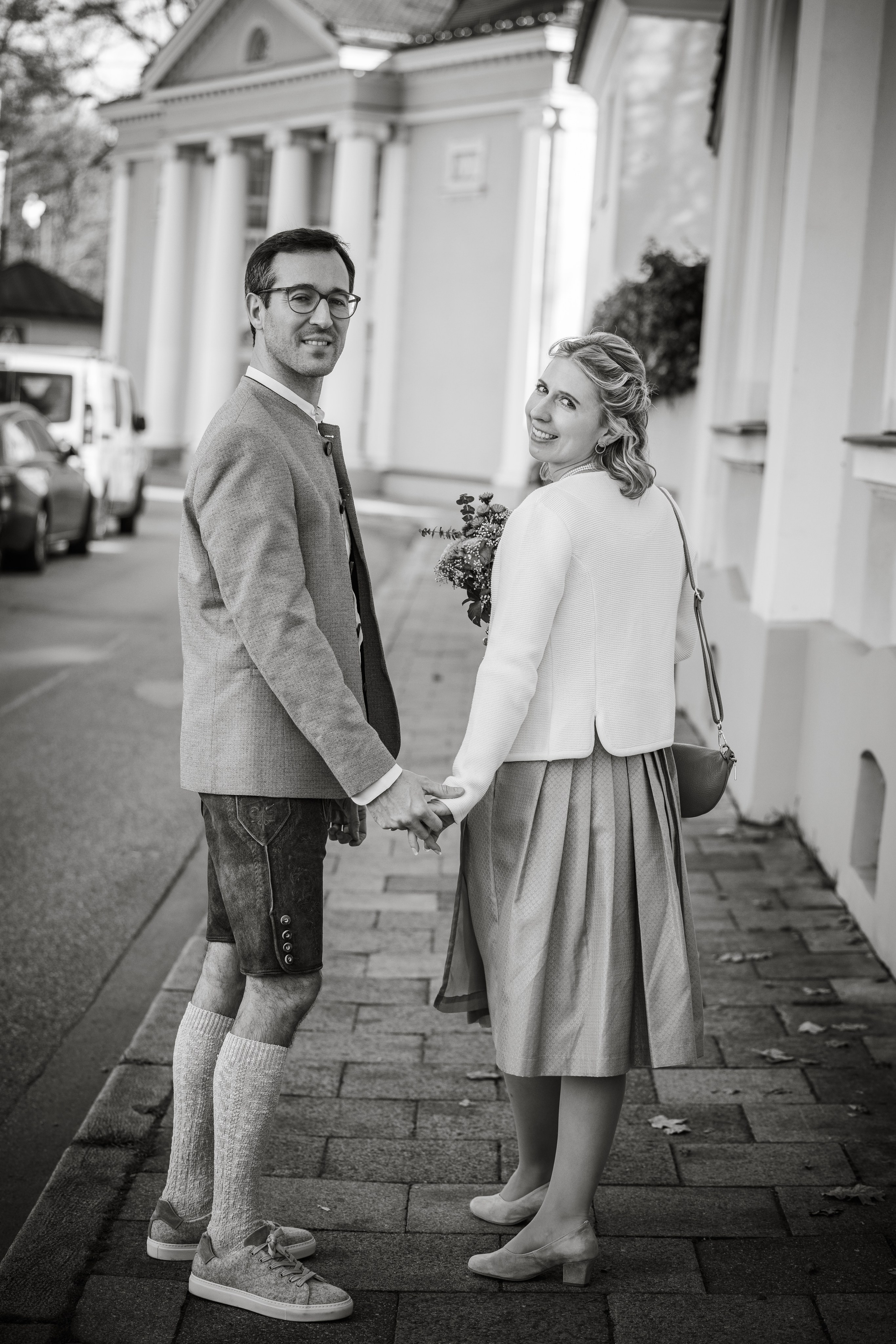 Herbsthochzeit im Standesamt Schwabing. Hochzeitsfotograf München Taufe Familienfotograf Tanja Mauke