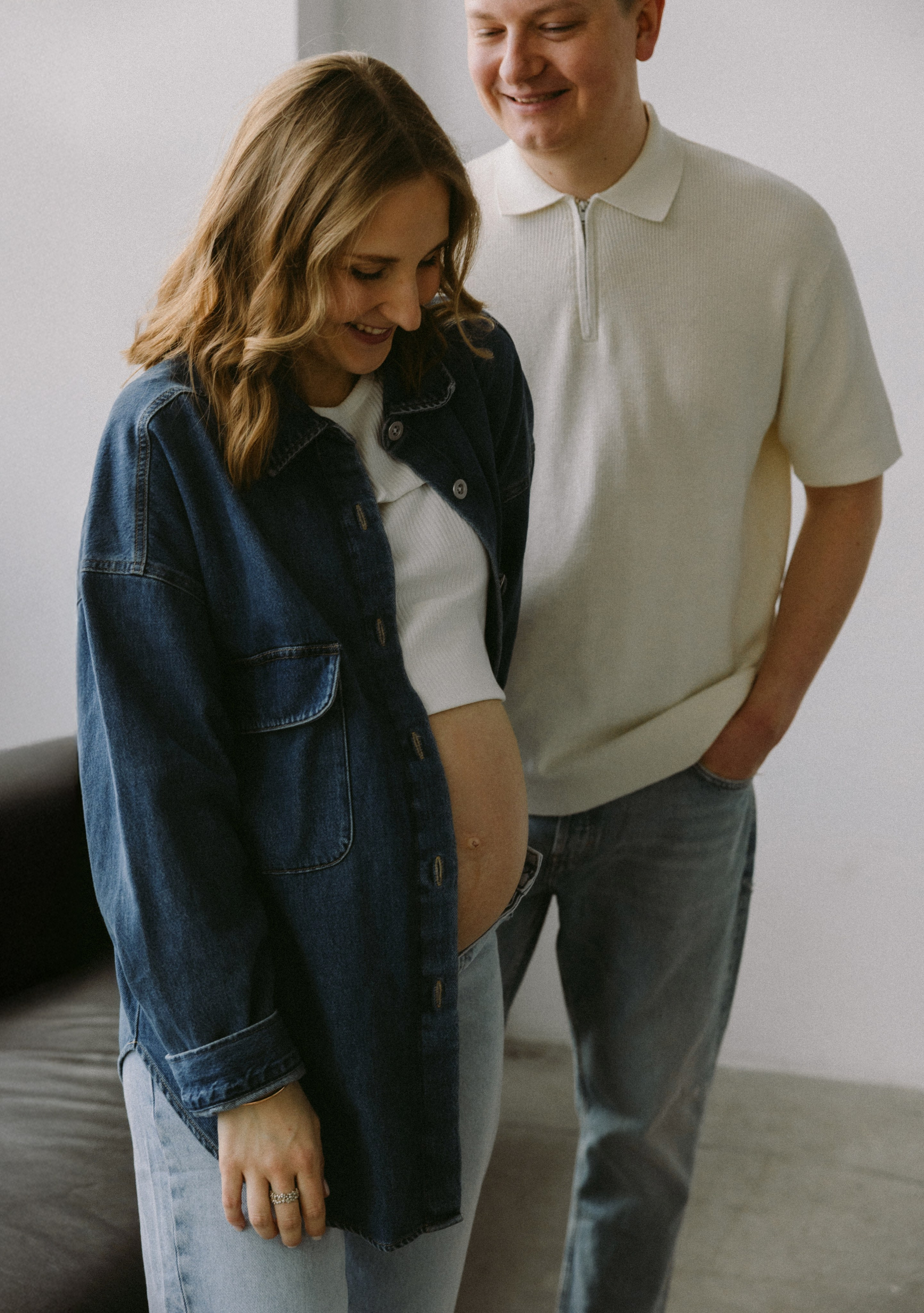 Laukimo fotosesija studijoje | su Marta ir Šarūnu. Vestuvių ir šeimų fotografė Lena Bondarenko / belove photo