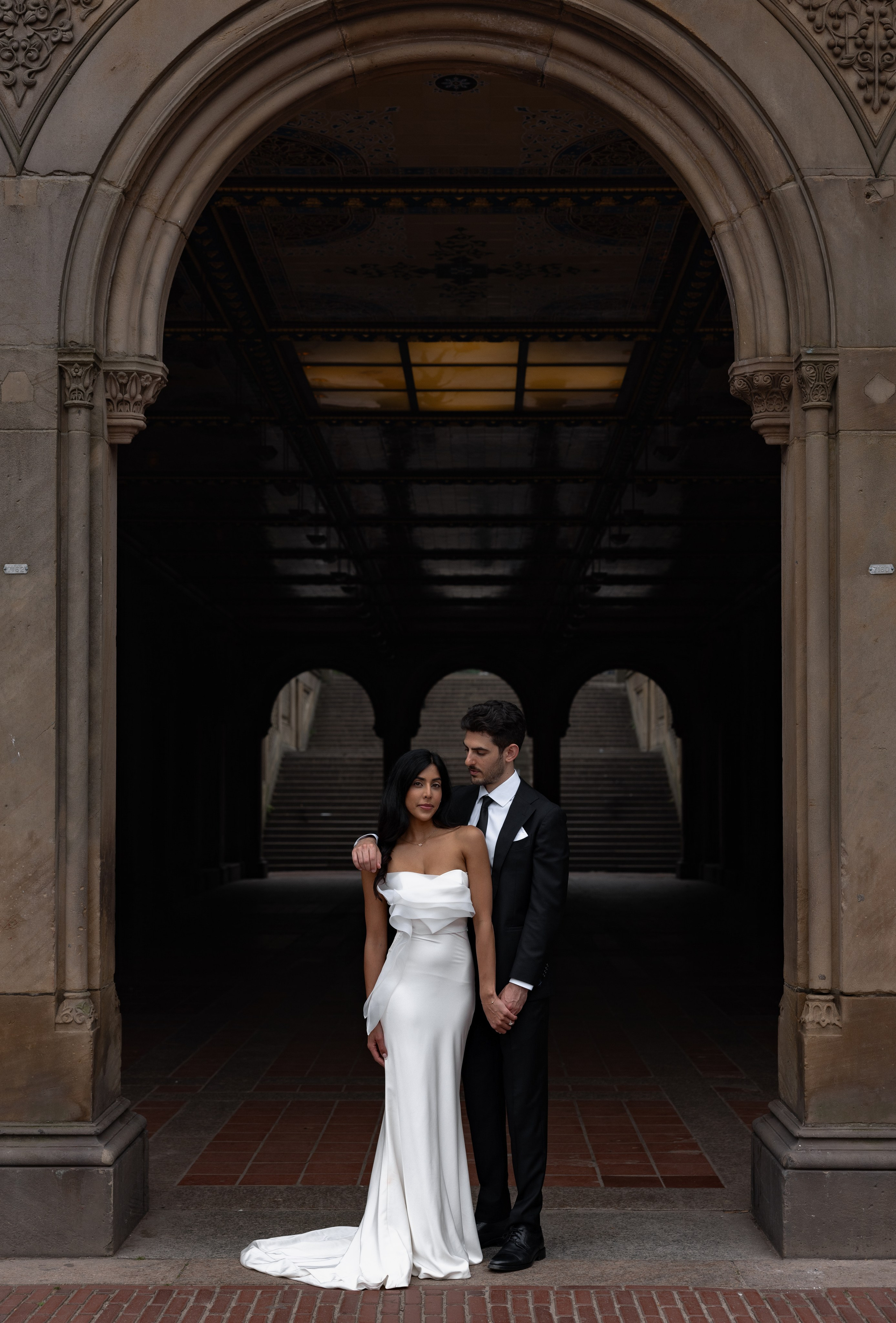 Engagement in Central Park. Photographer Anastasia Nagibina