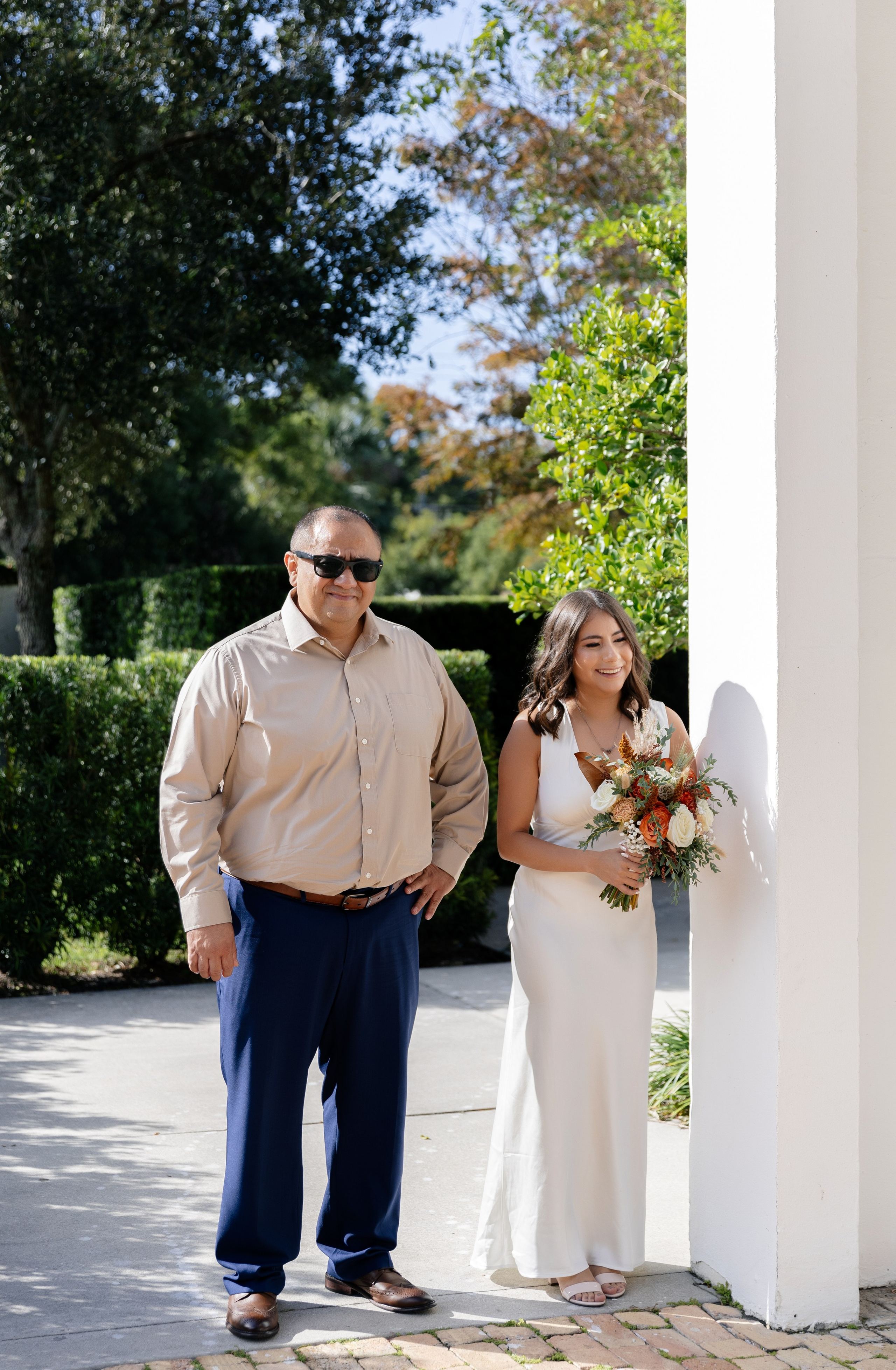 Micro wedding of Leslie and Garrick. Winter Park. Photographer Anastasia Nagibina