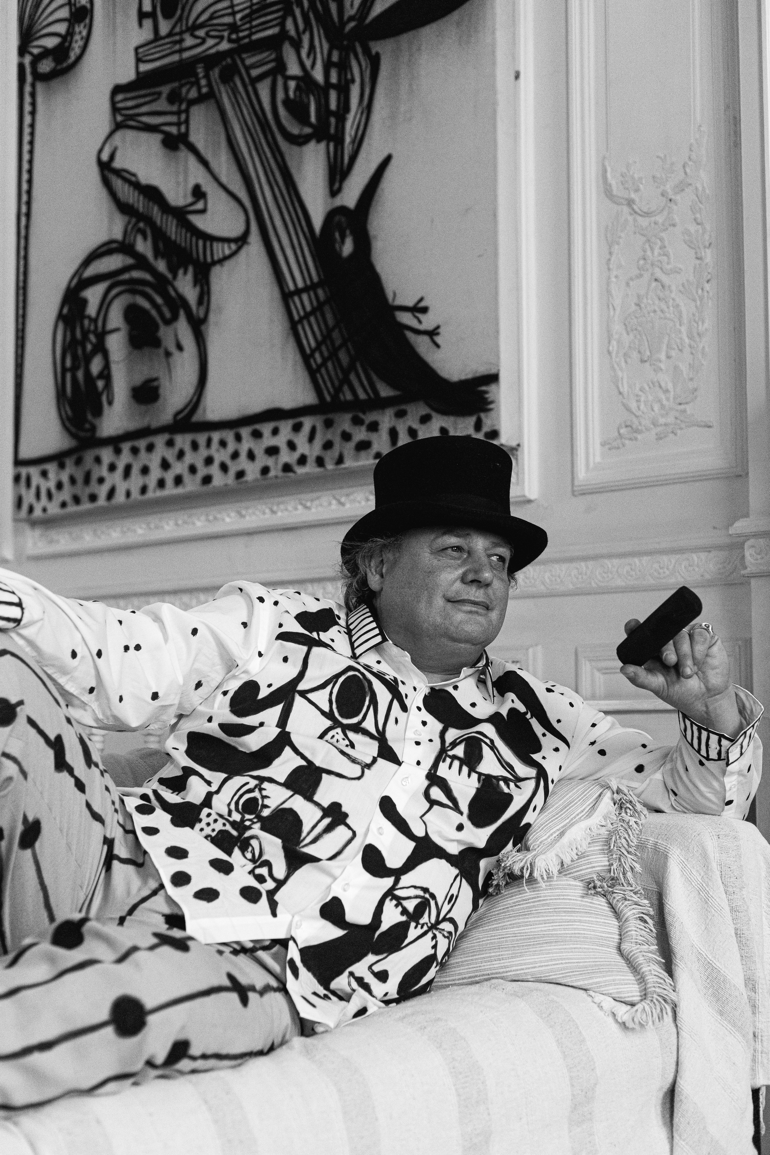 The Baron Gilvan. Editorial Portrait Photographer in Brighton specialising in Men, Artists and Performers | Violeta Orlauskaite