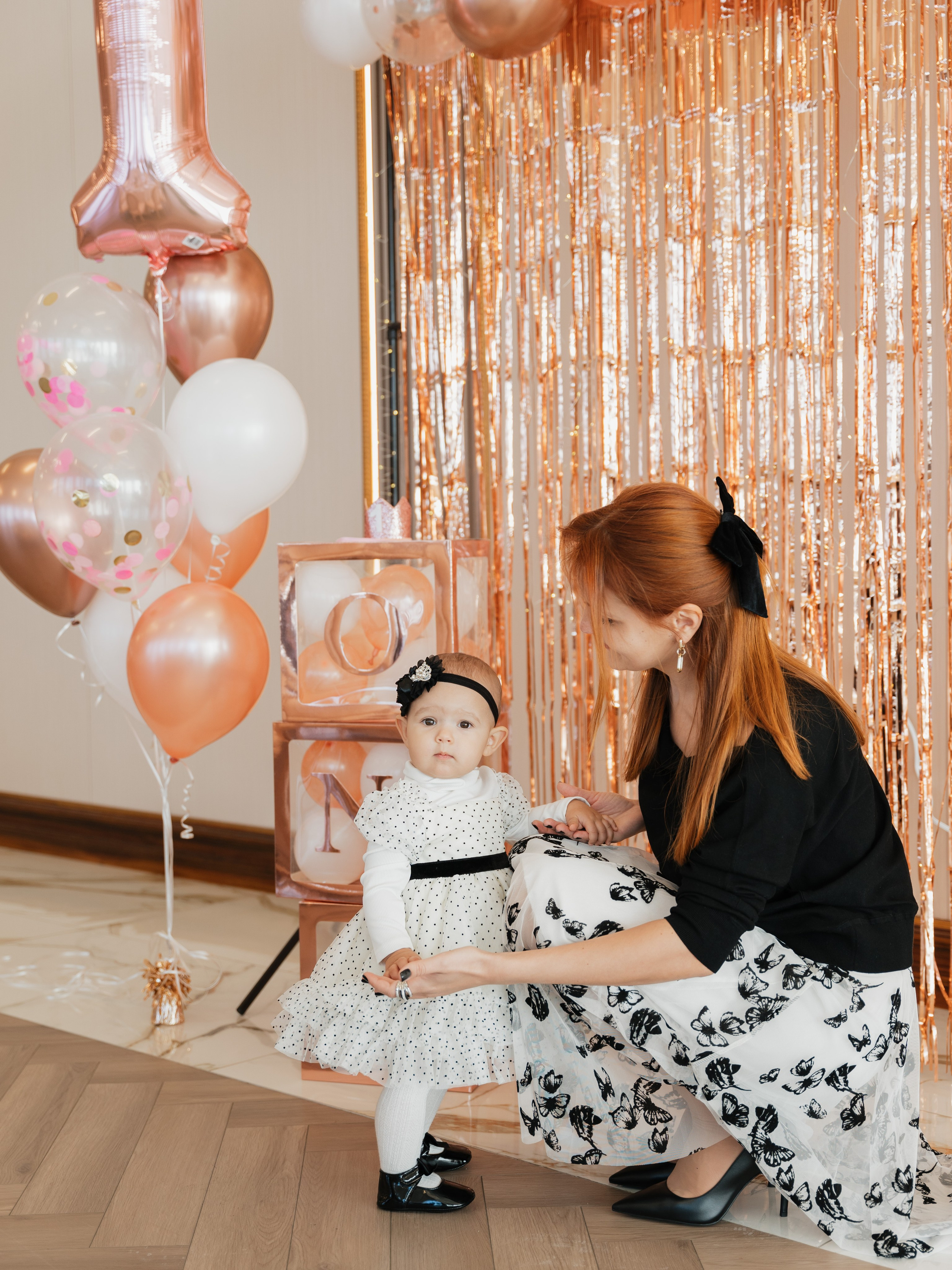 First birthday photoshoot Emily