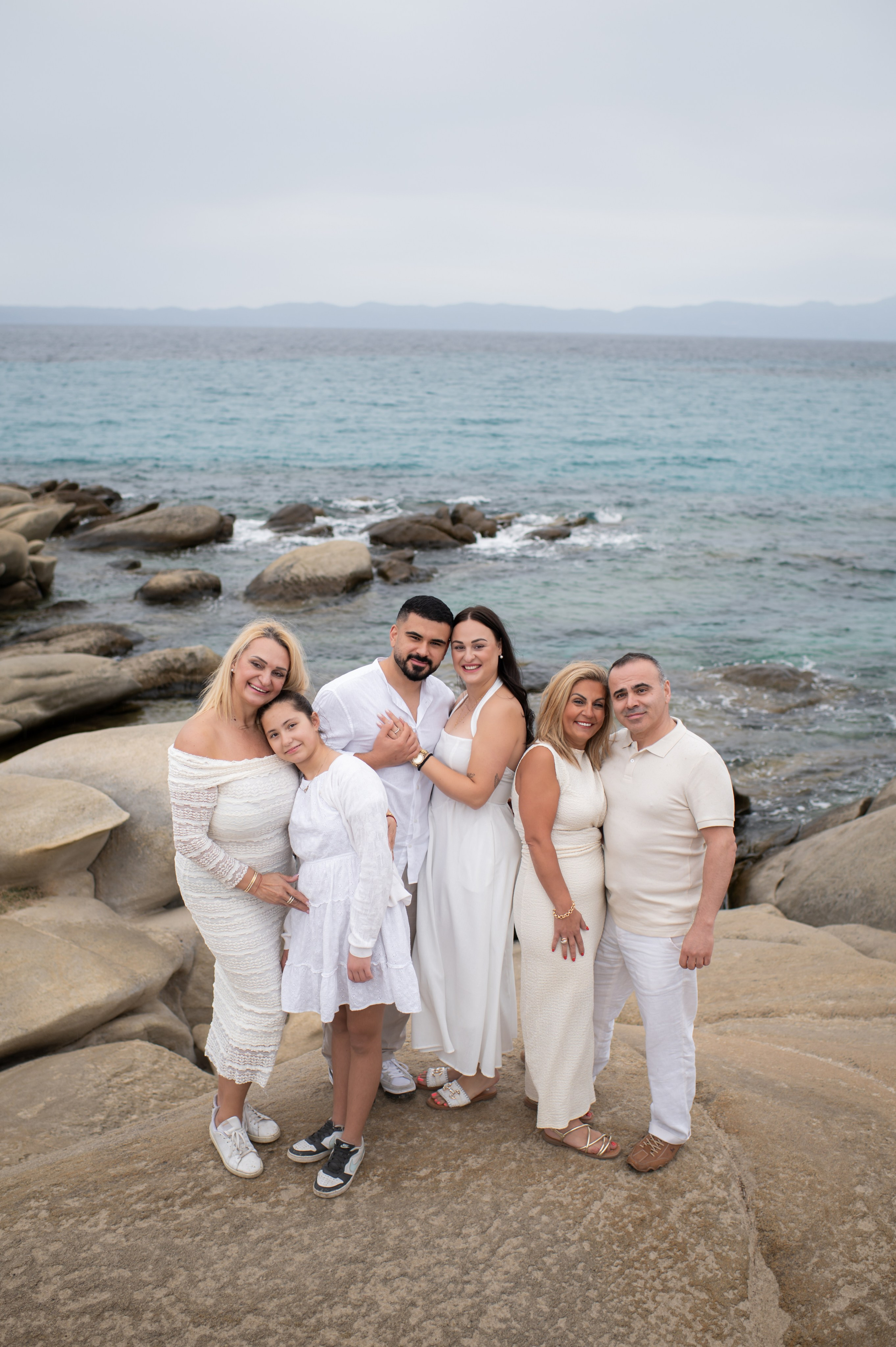Family Karidi Beach. Family, children, portrait, and event photography in Thessaloniki