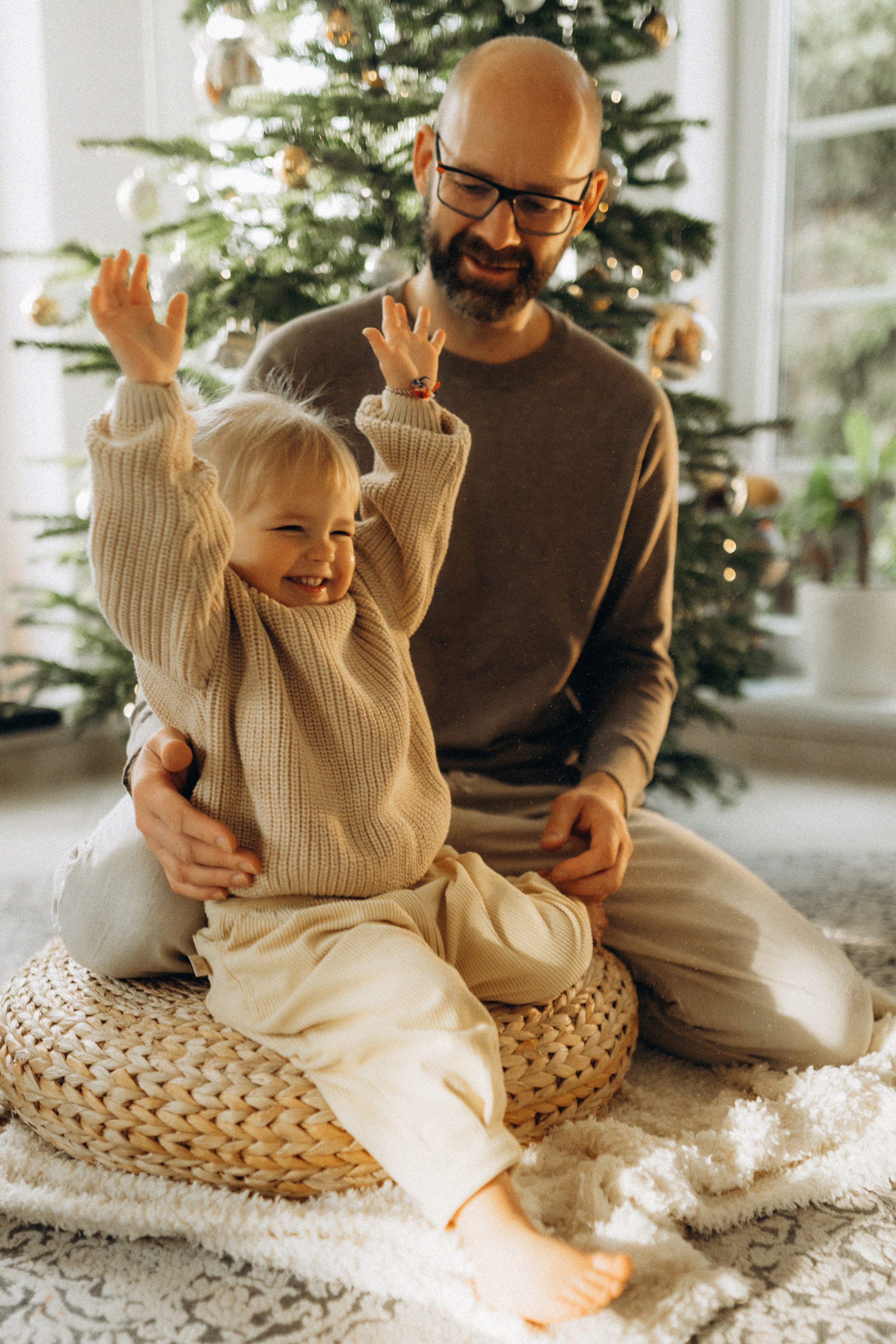 Новогодняя домашяя фотосессия. Семейный фотограф Лейпциг, Германия