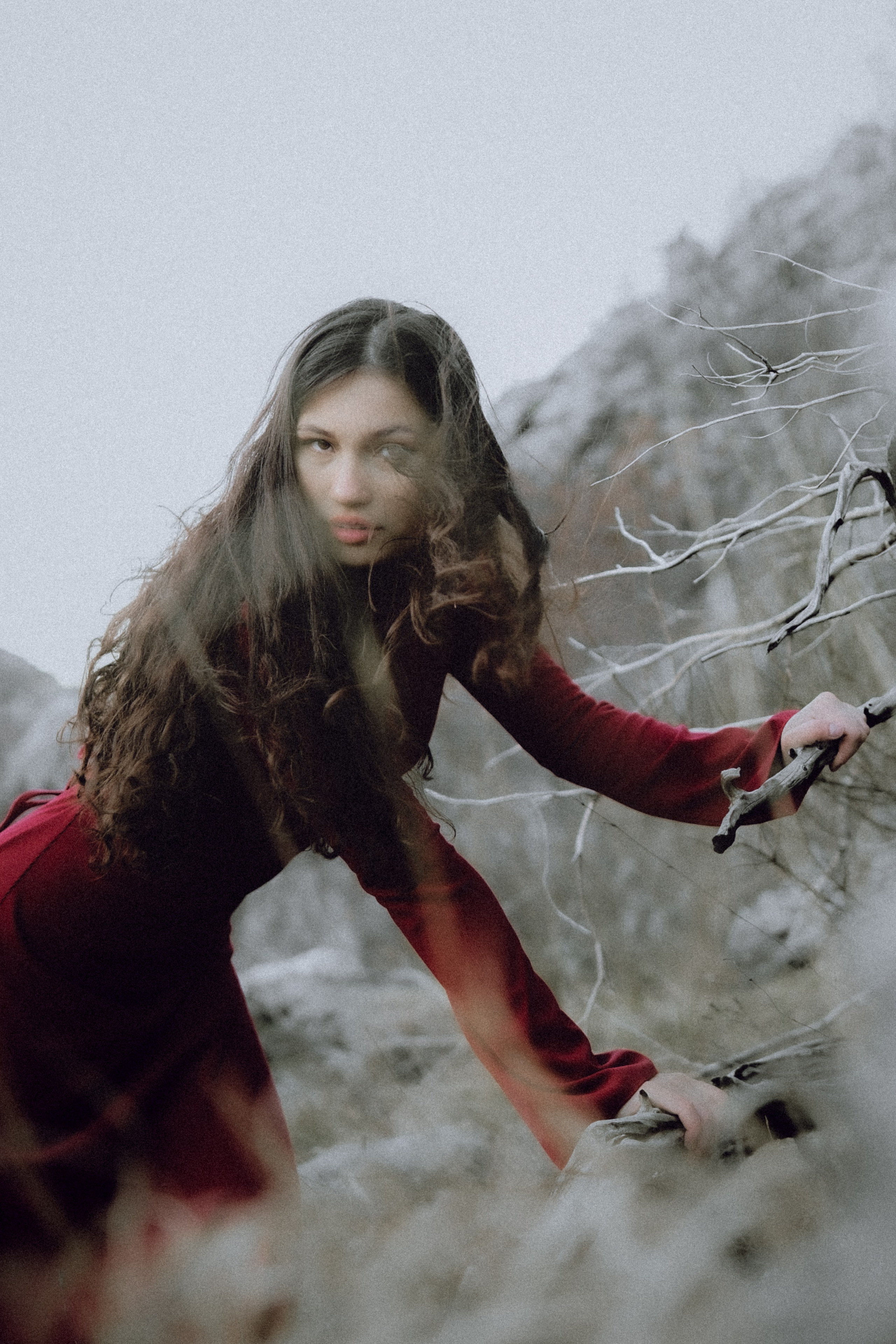 Inhaling the air of the mountains. Creative photographer in Madrid Anna Dvorianskaia