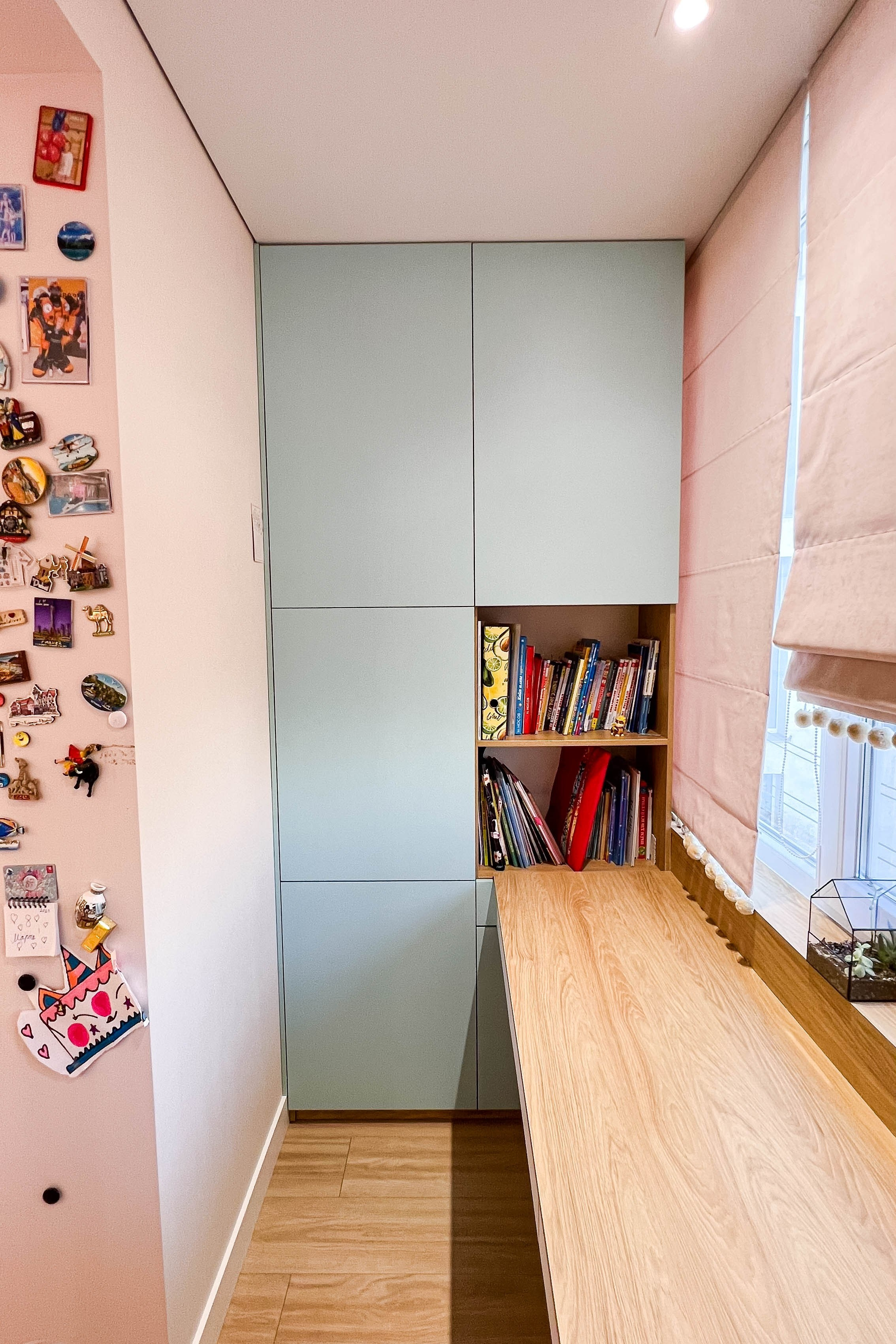 The apartment is in a modern style. Fotograf Dmitrii Donets