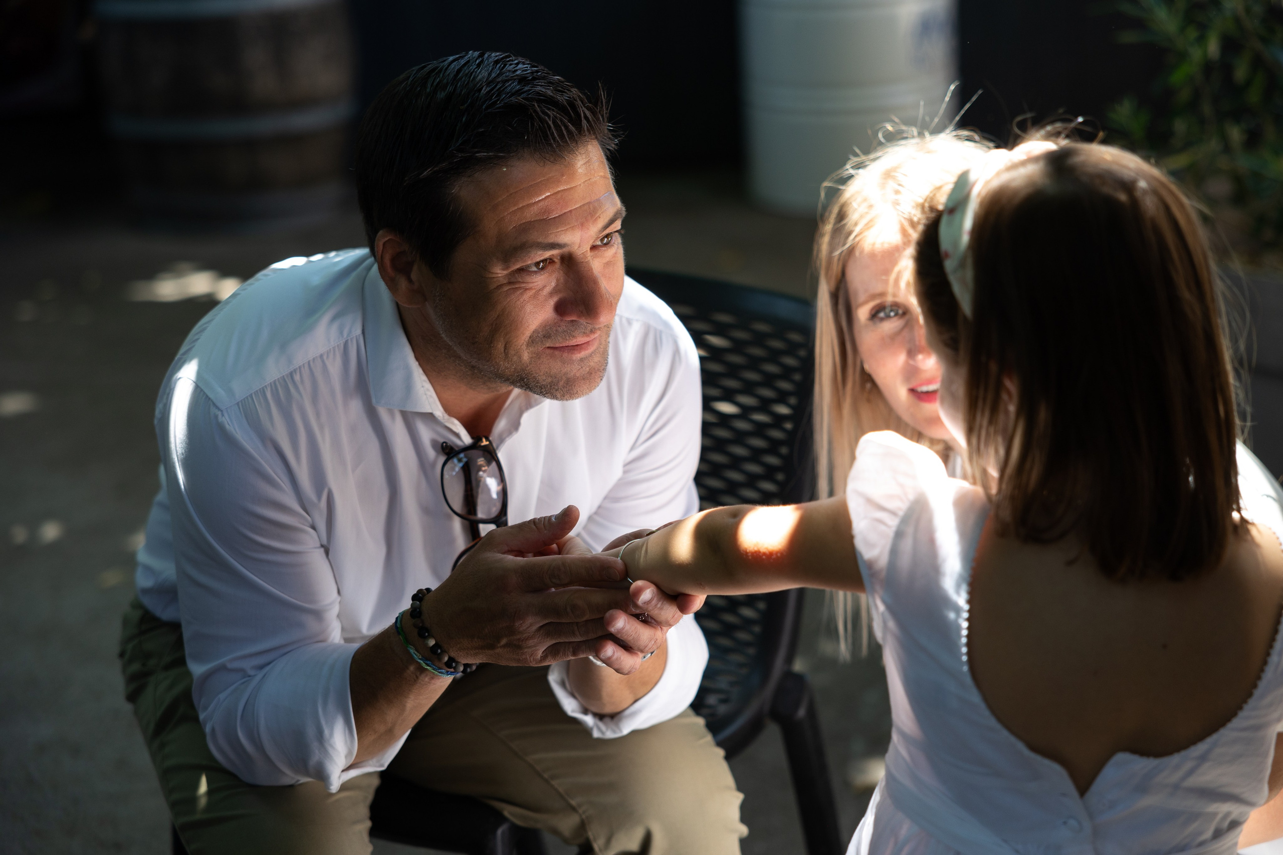 The Baptism of Diana in the Church of Saint-Sernin in Toulouse. Eugénie Smirnova — Photographe à Toulouse et dans le Sud-Ouest
