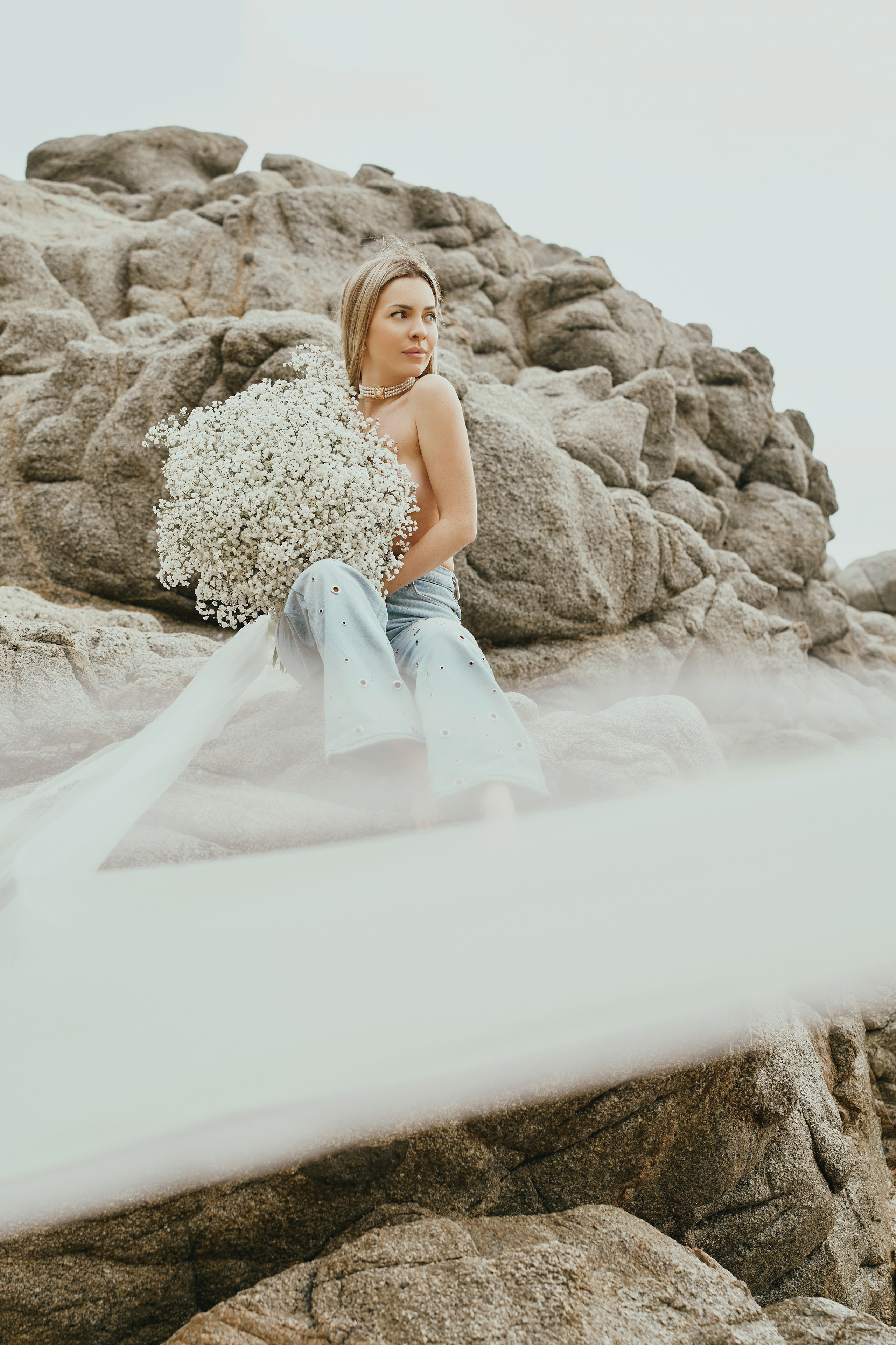 Адриана. Облако из цветов. Фотограф в Барселоне Жанна Захарченко