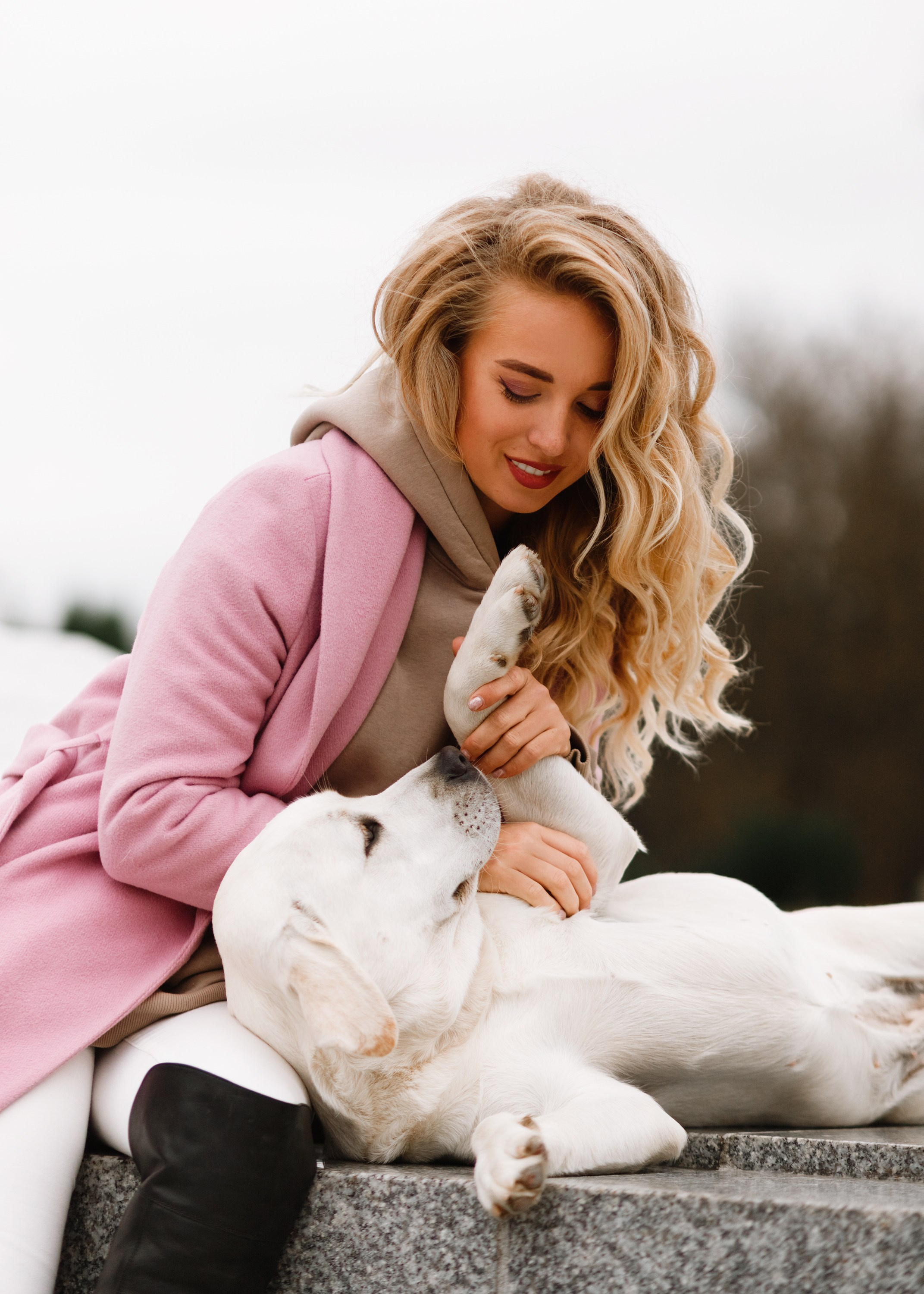 Tatiana & Tessa. Kaja | fotograf we Wrocławiu | ludzie i psy