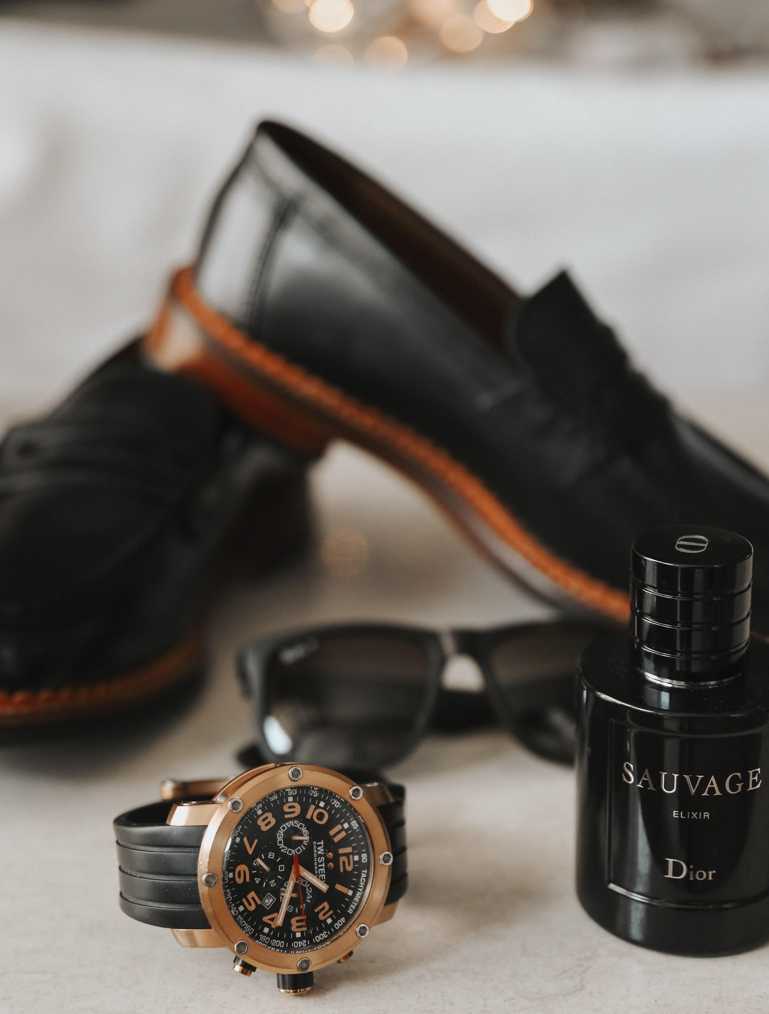 Groom's wedding details. Rhodes, Greece