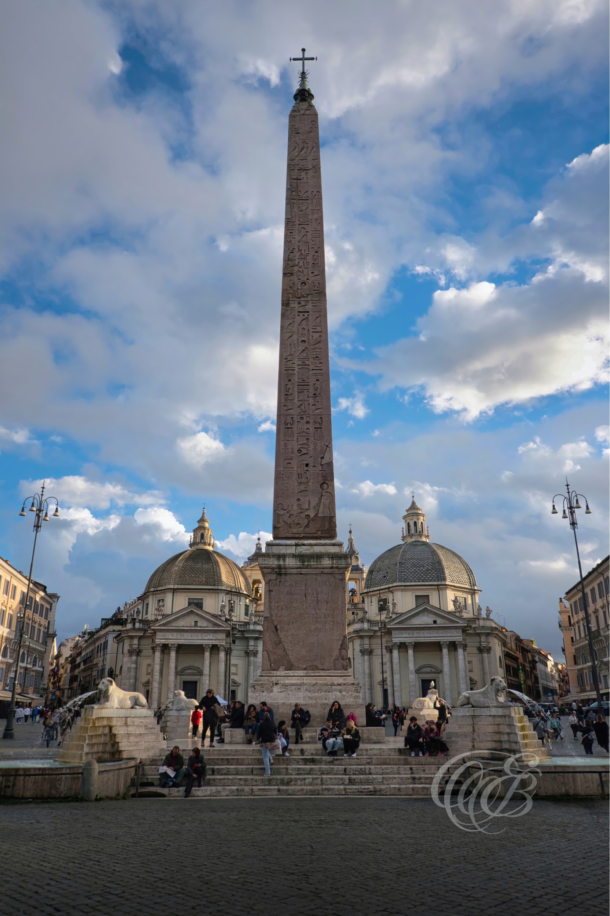 Photography of Italy — Piazza del Popolo at Sunset — Eduardo Bartoli Fine Art & Travel Photography