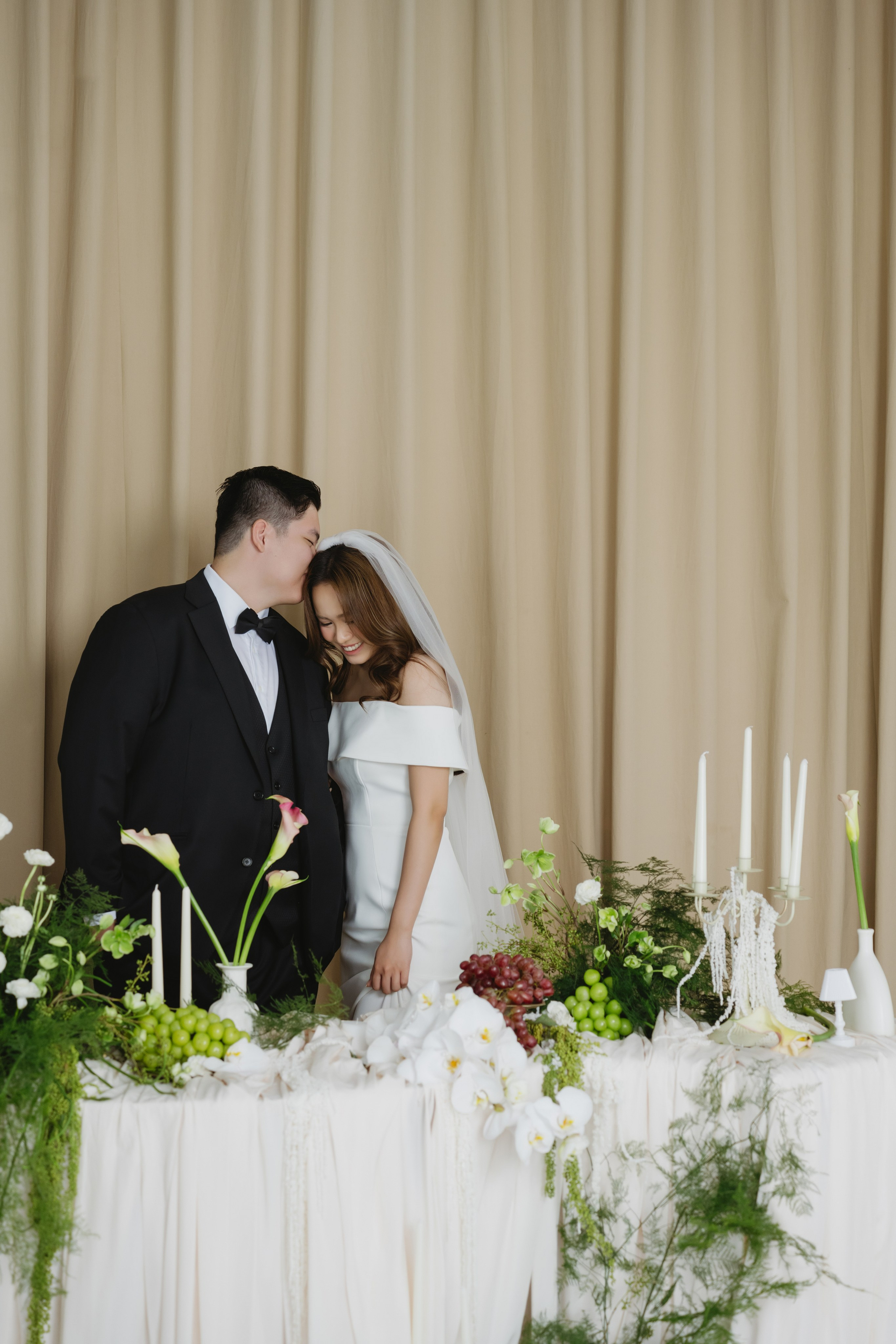DANG & NGHI wedding photoshoot in studio. Anns wedding photography