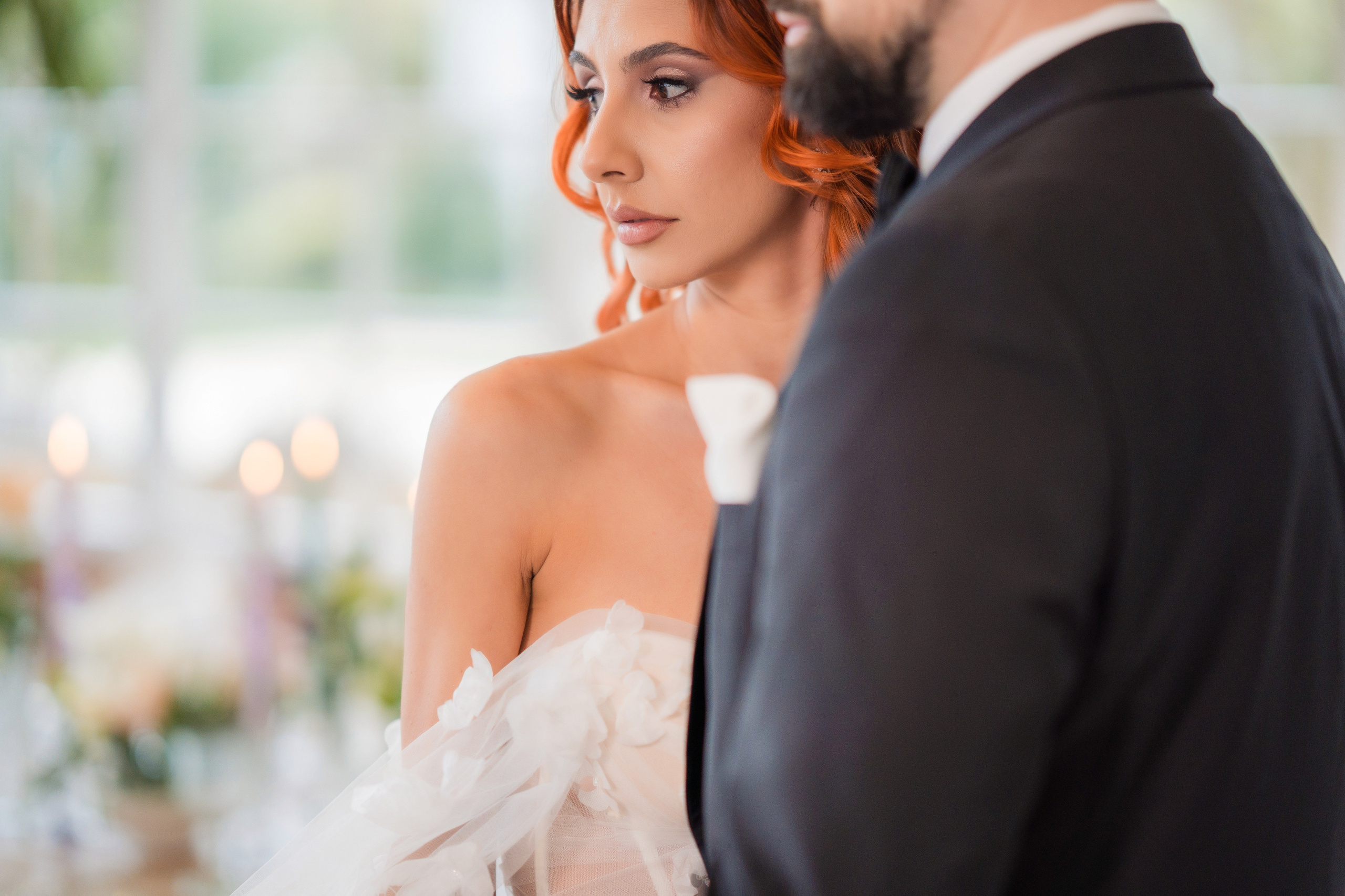 Emotii in fotografii in ziua nuntii