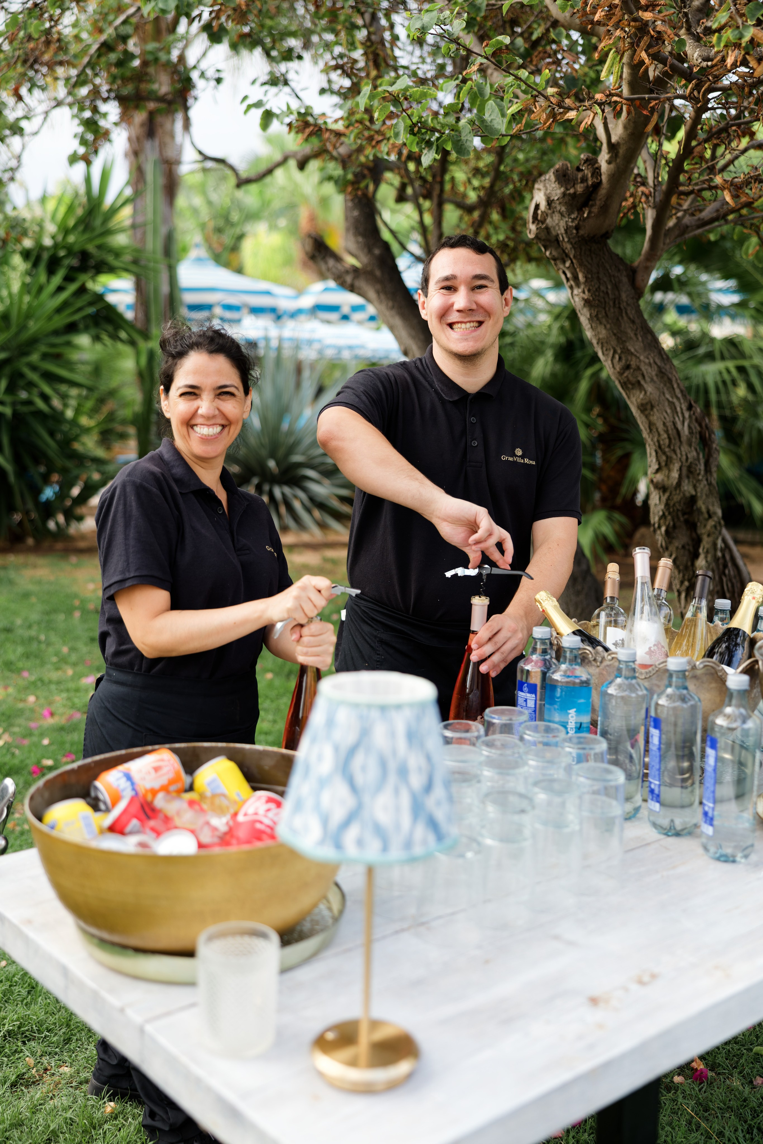 Welcome dinner of Gracie & Joe at Gran Villa Rosa