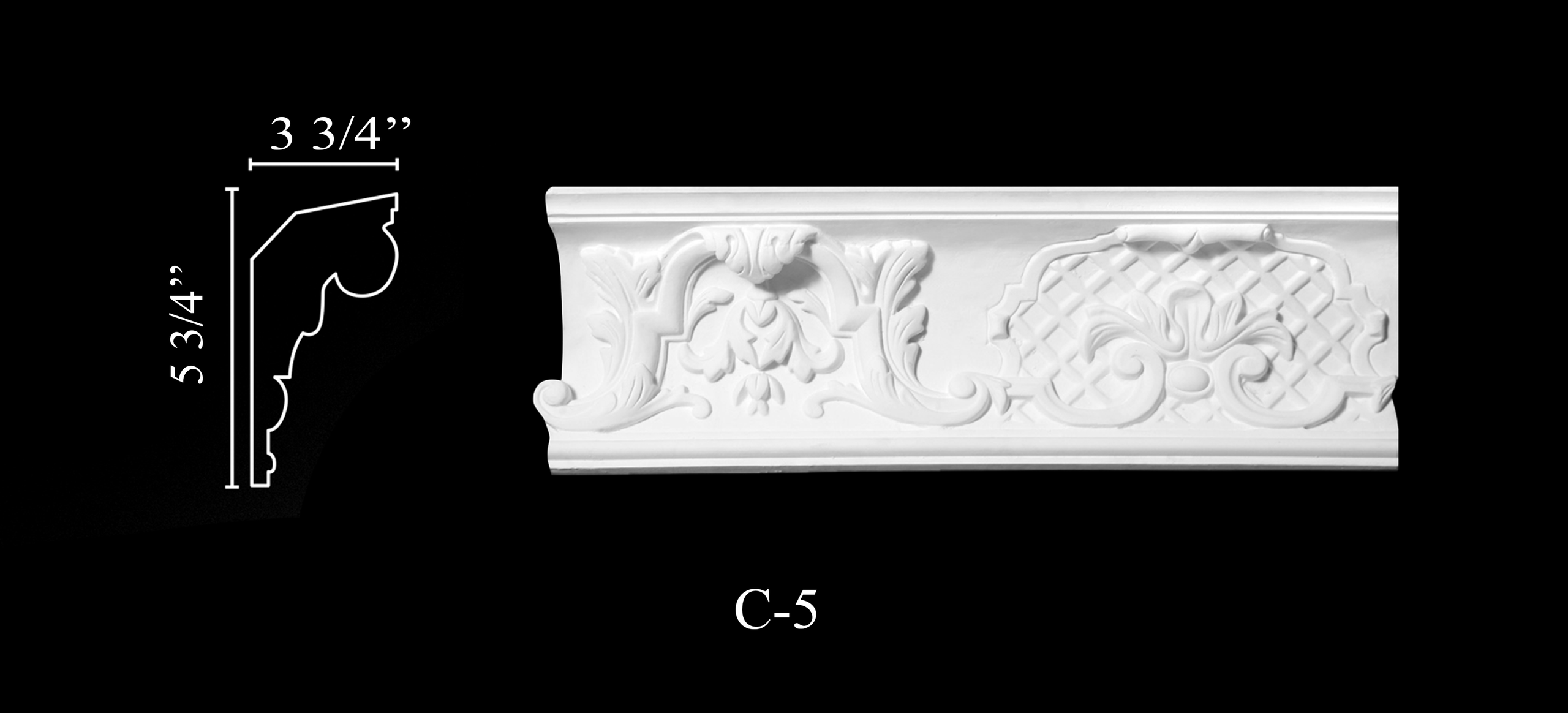 Crown Molding. Plaster molding