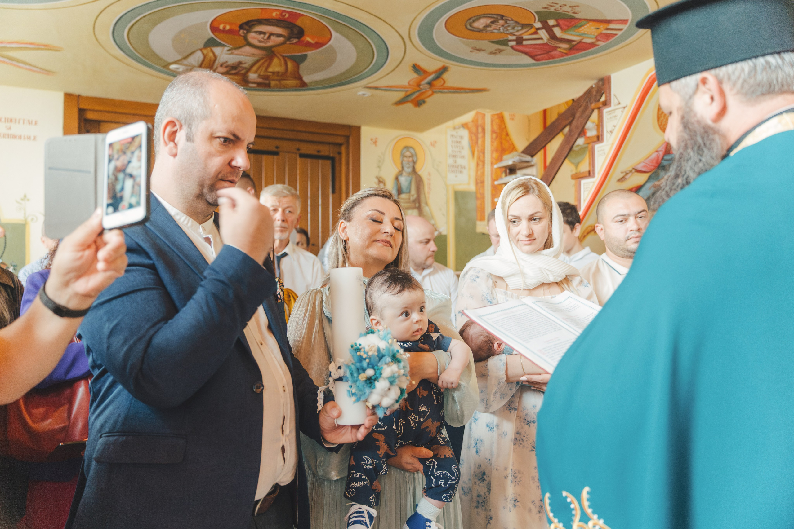 Théo Andrei`s Christening