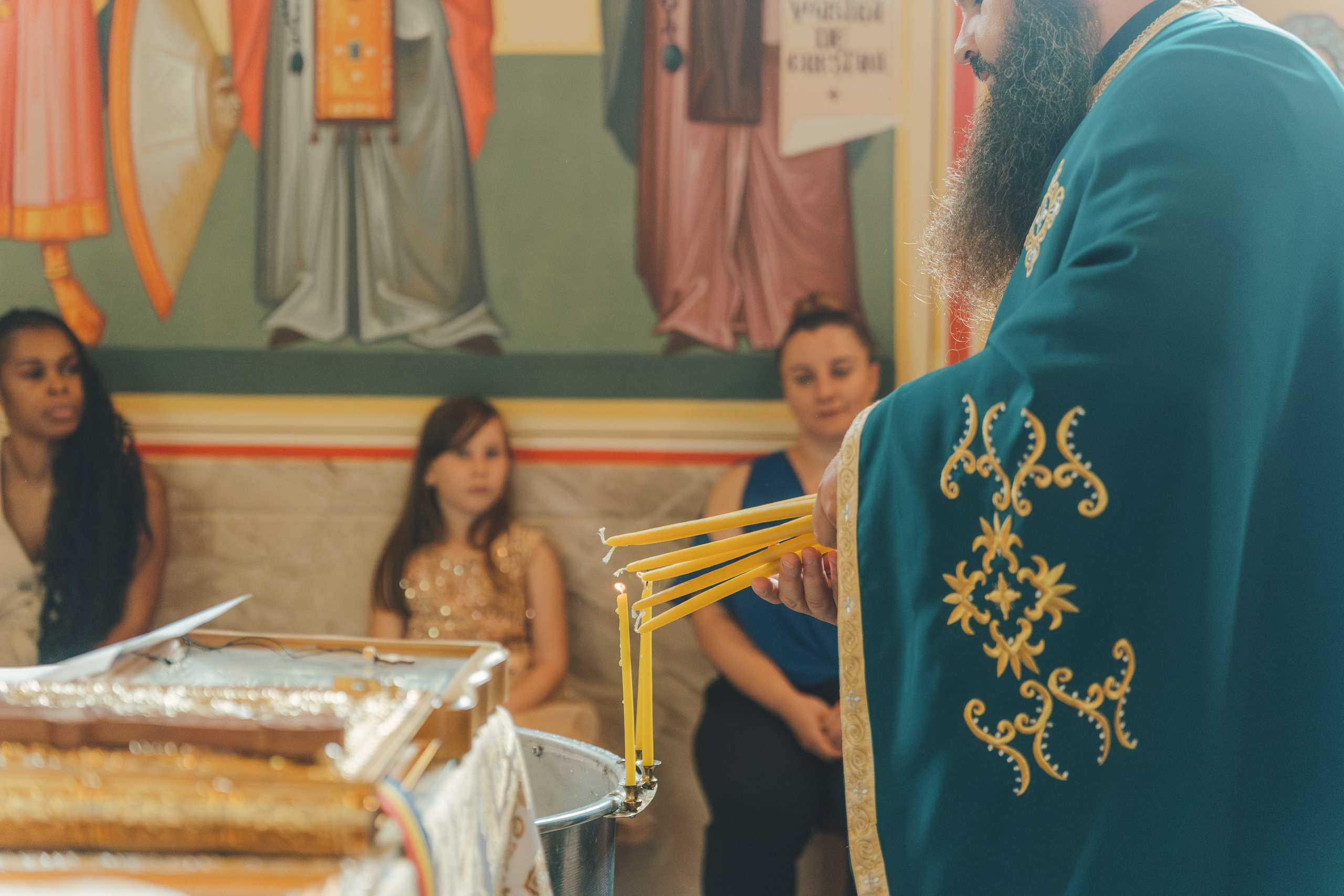 Théo Andrei`s Christening