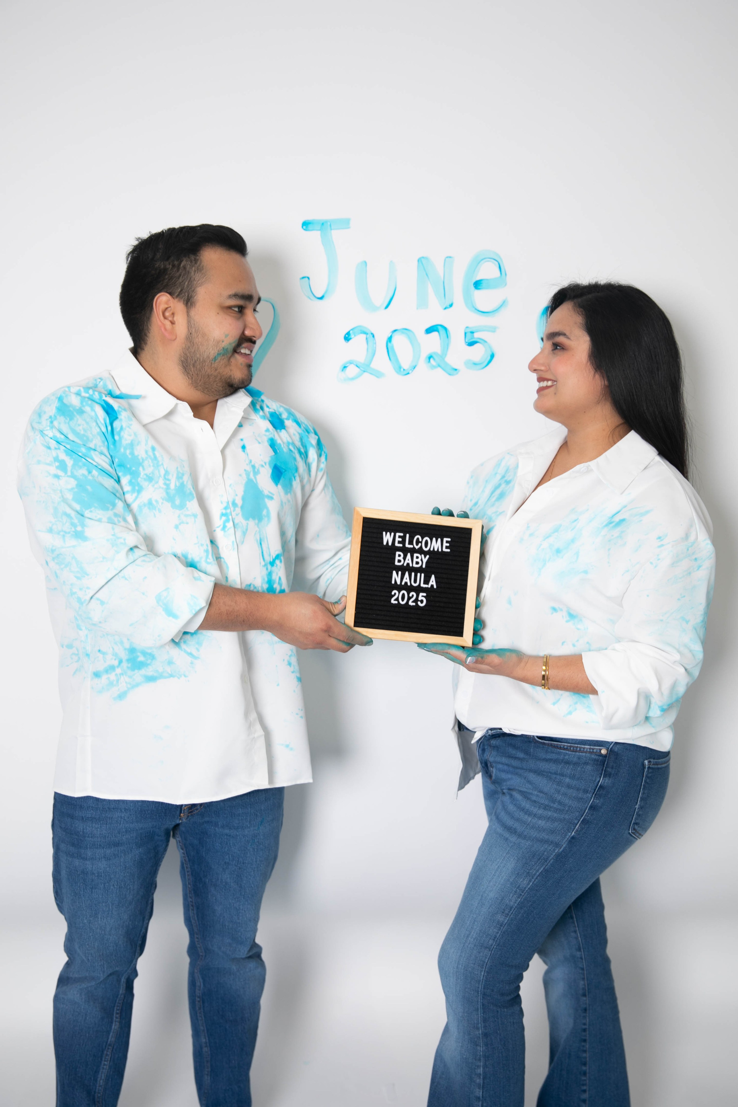 Gender Reveal. Fotografía accesible en Calgary