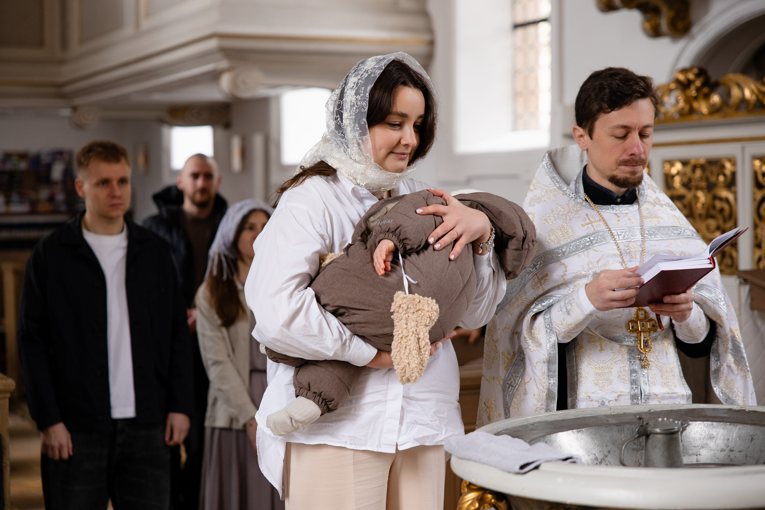 Хрещення Єсенії. Весільний, сімейний фотограф Варшава