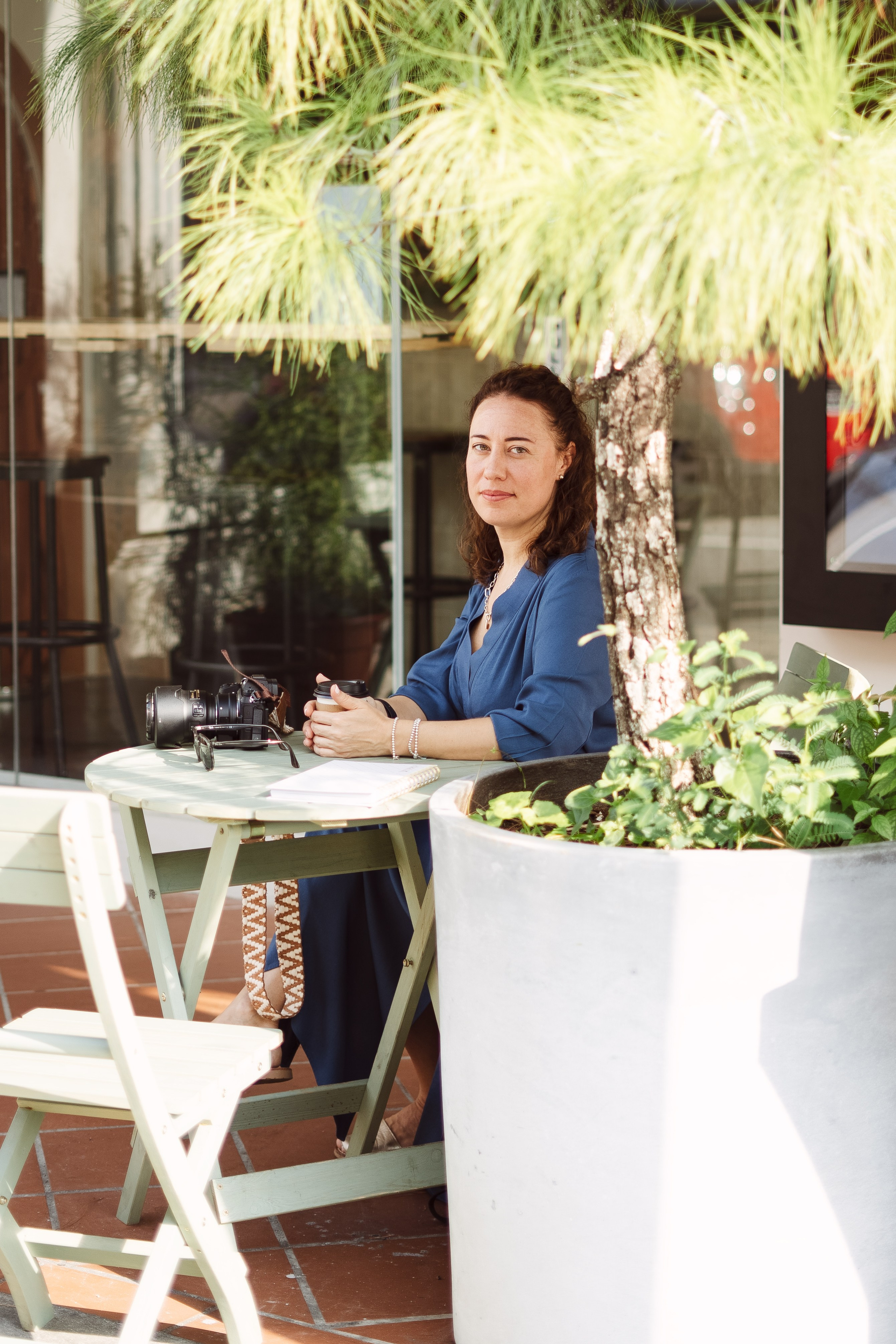 Portrait. Dasha in Singapore