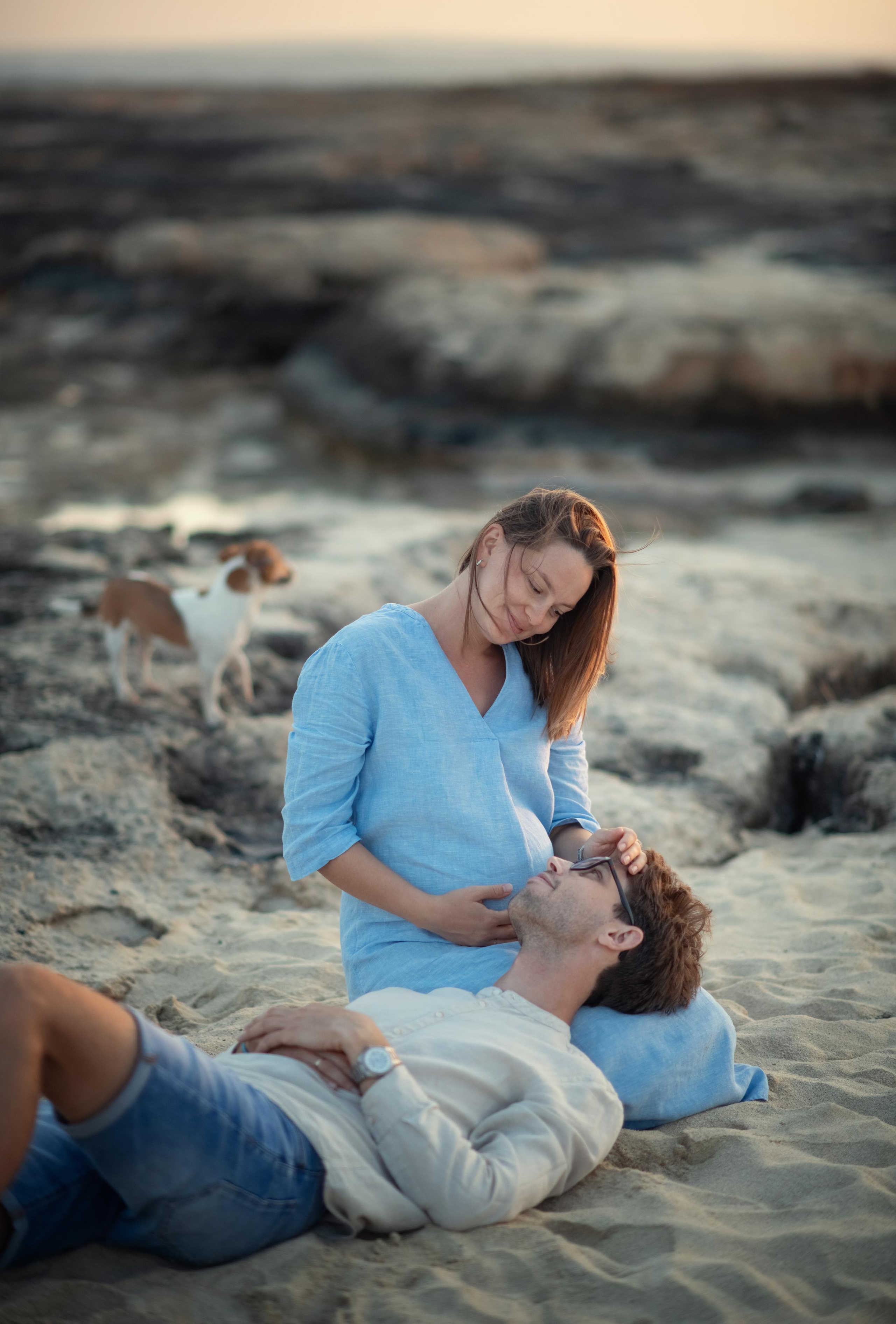 На пляже. Фотограф на Кипре