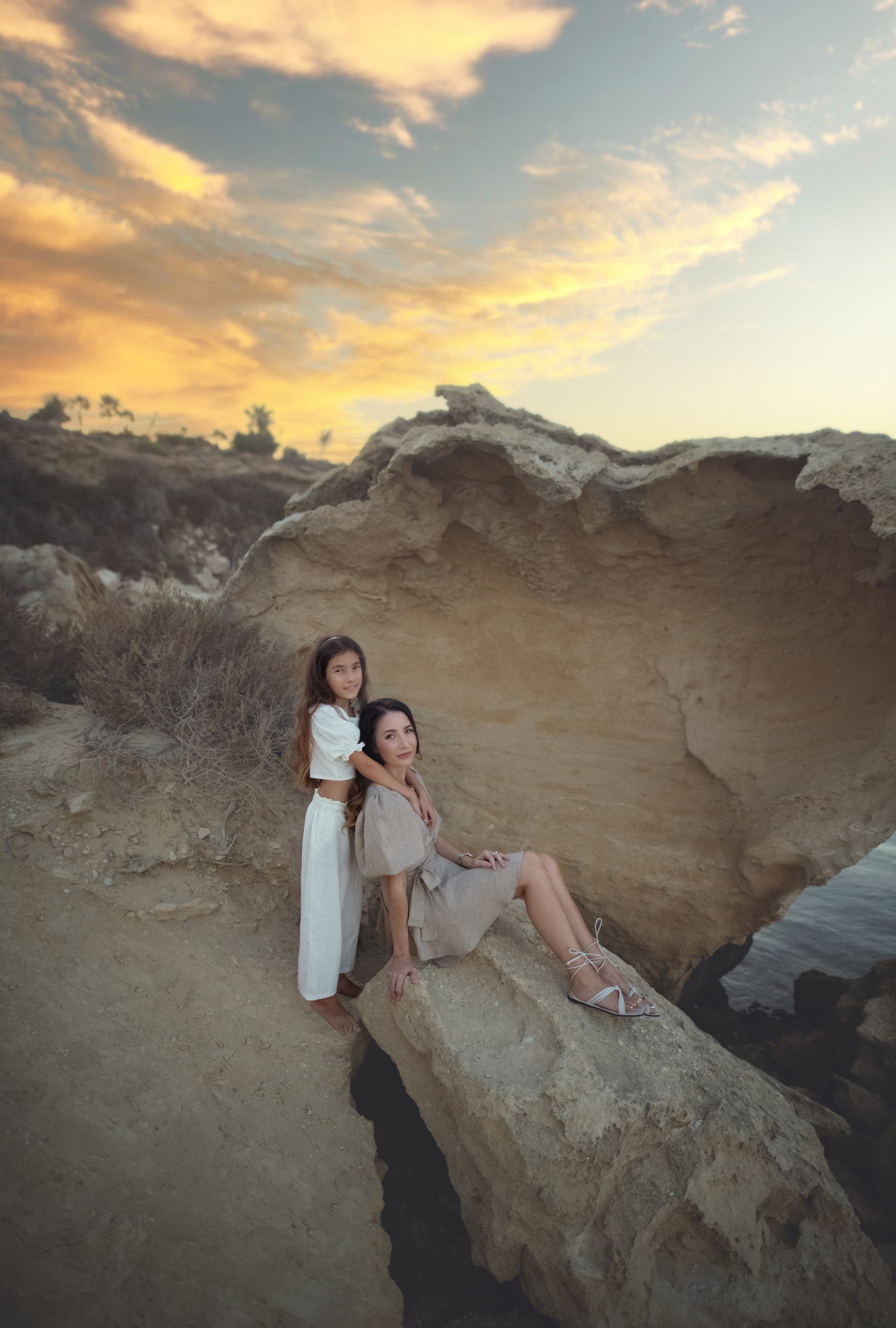 В уютной бухте. Фотограф на Кипре