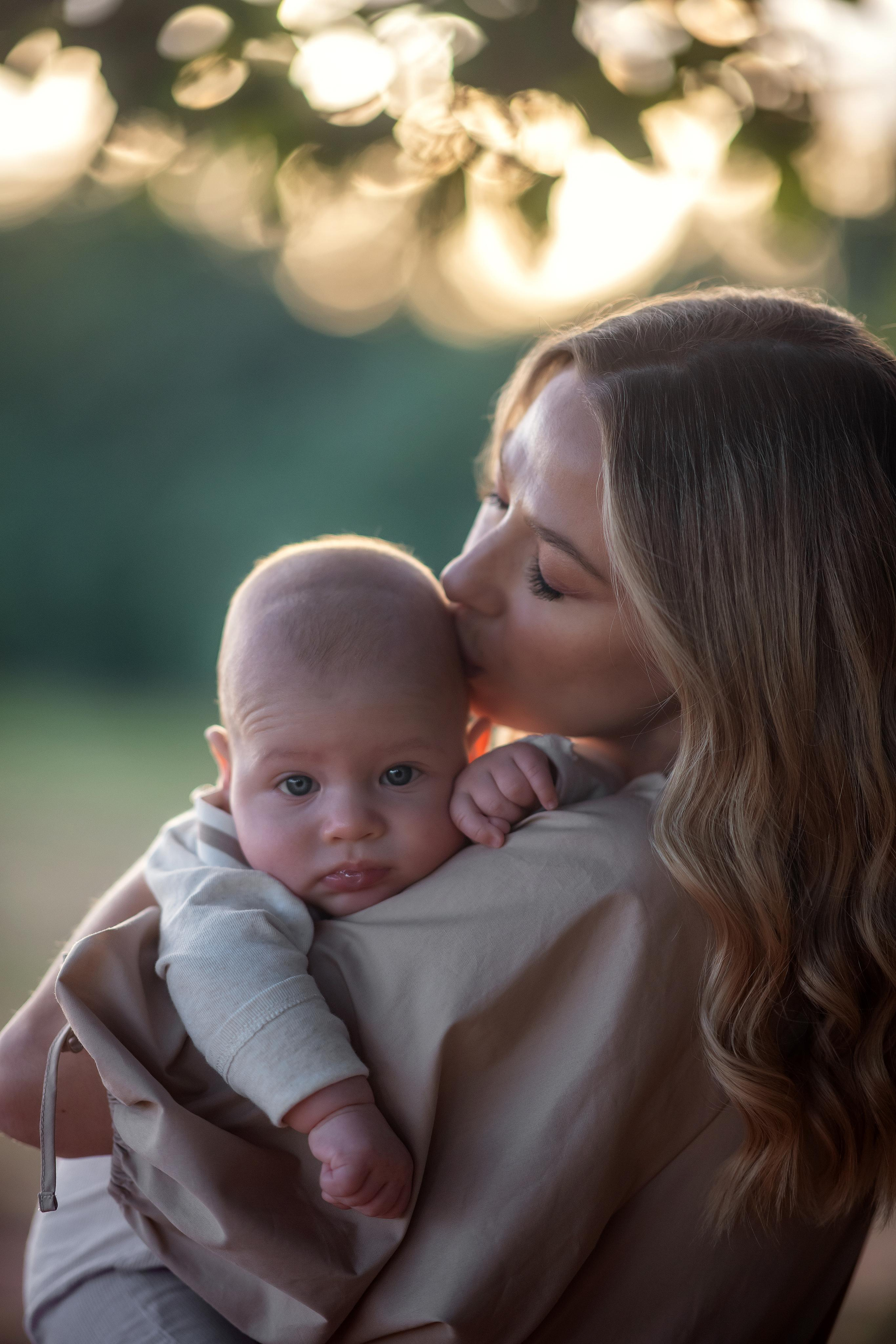Первая съемка малыша. Фотограф на Кипре