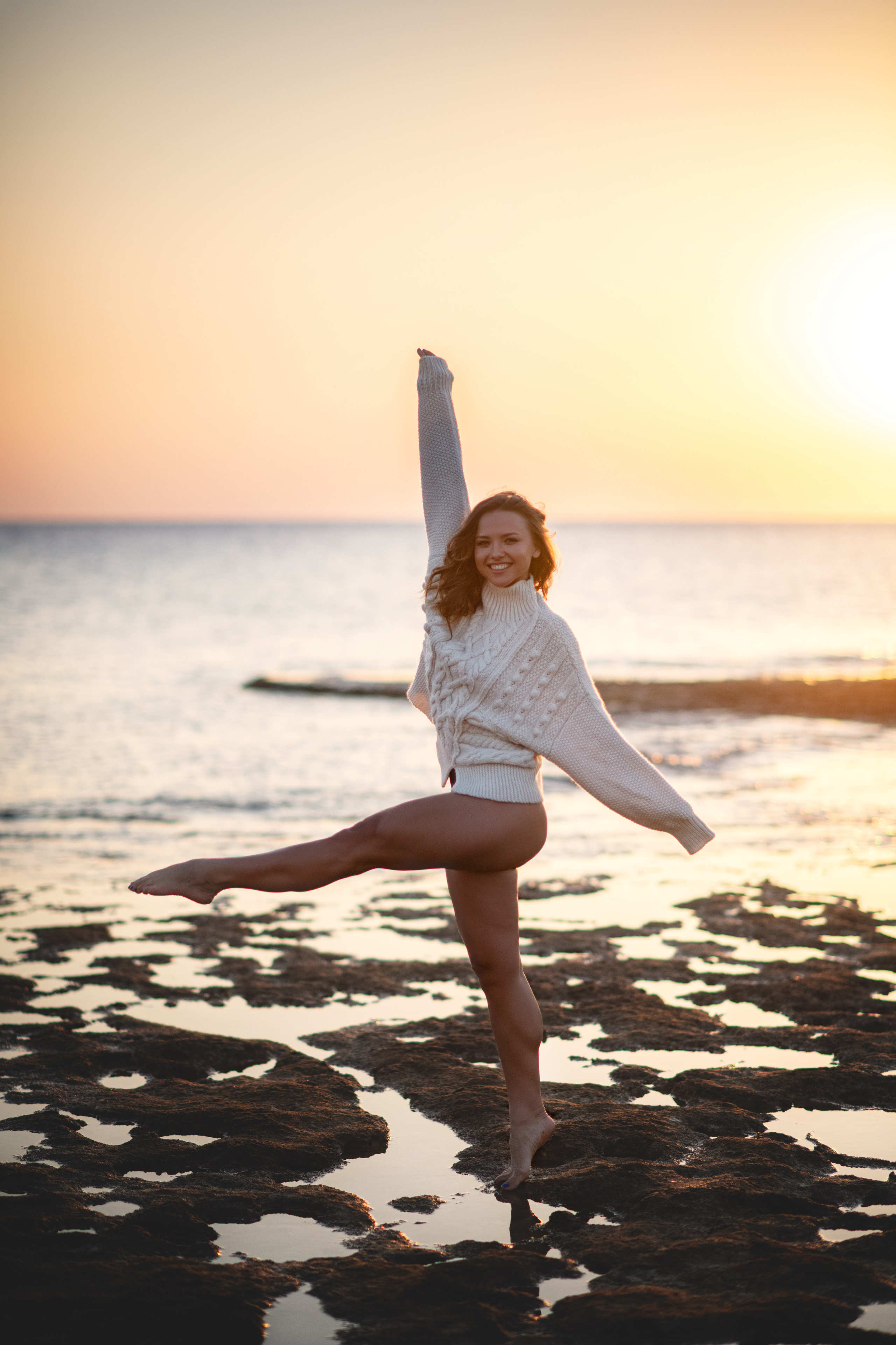 В бухте. Фотограф на Кипре