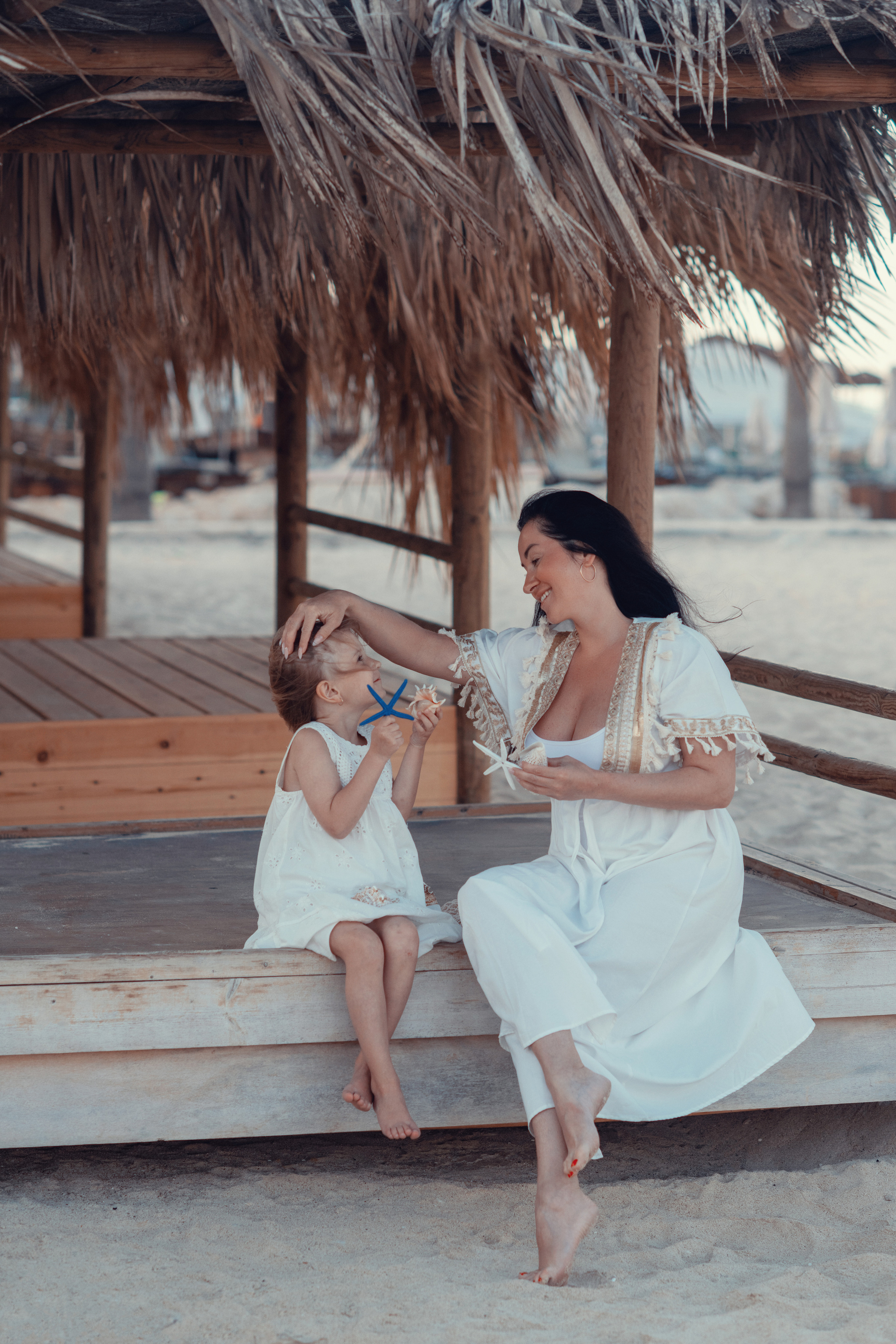 Съемка на пляже Макронисос. Фотограф на Кипре