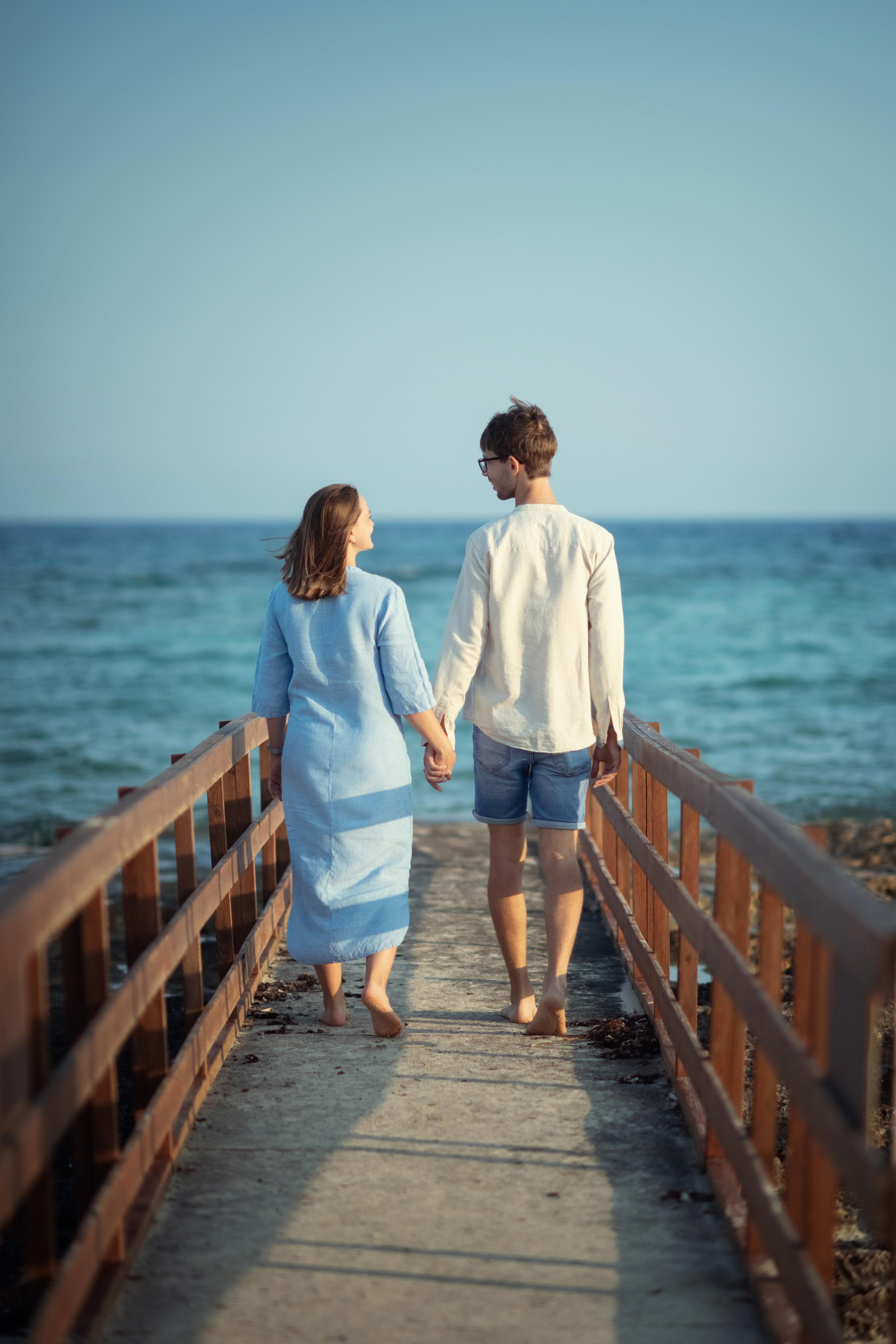 На пляже. Фотограф на Кипре