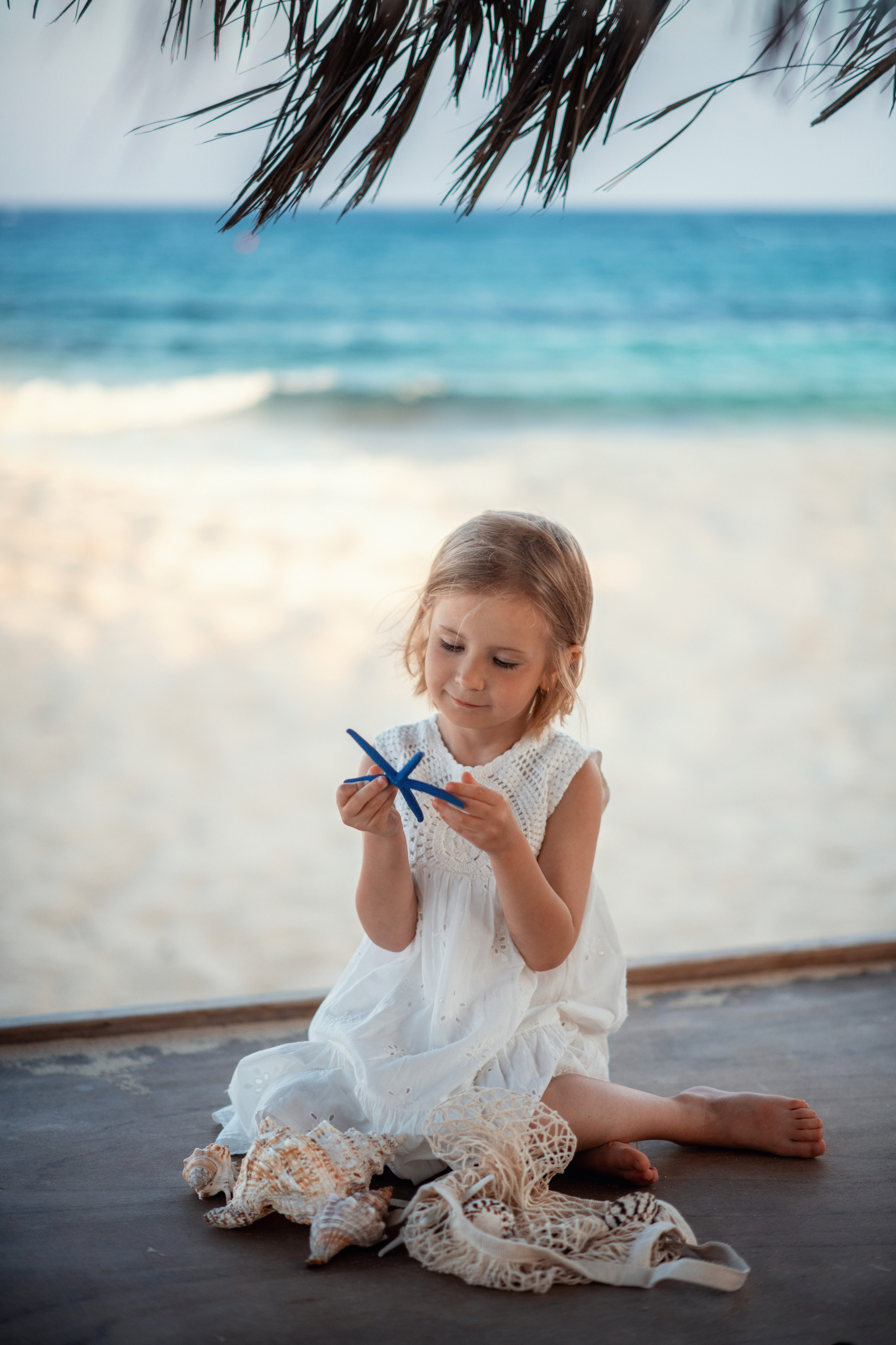 Съемка на пляже Макронисос. Фотограф на Кипре