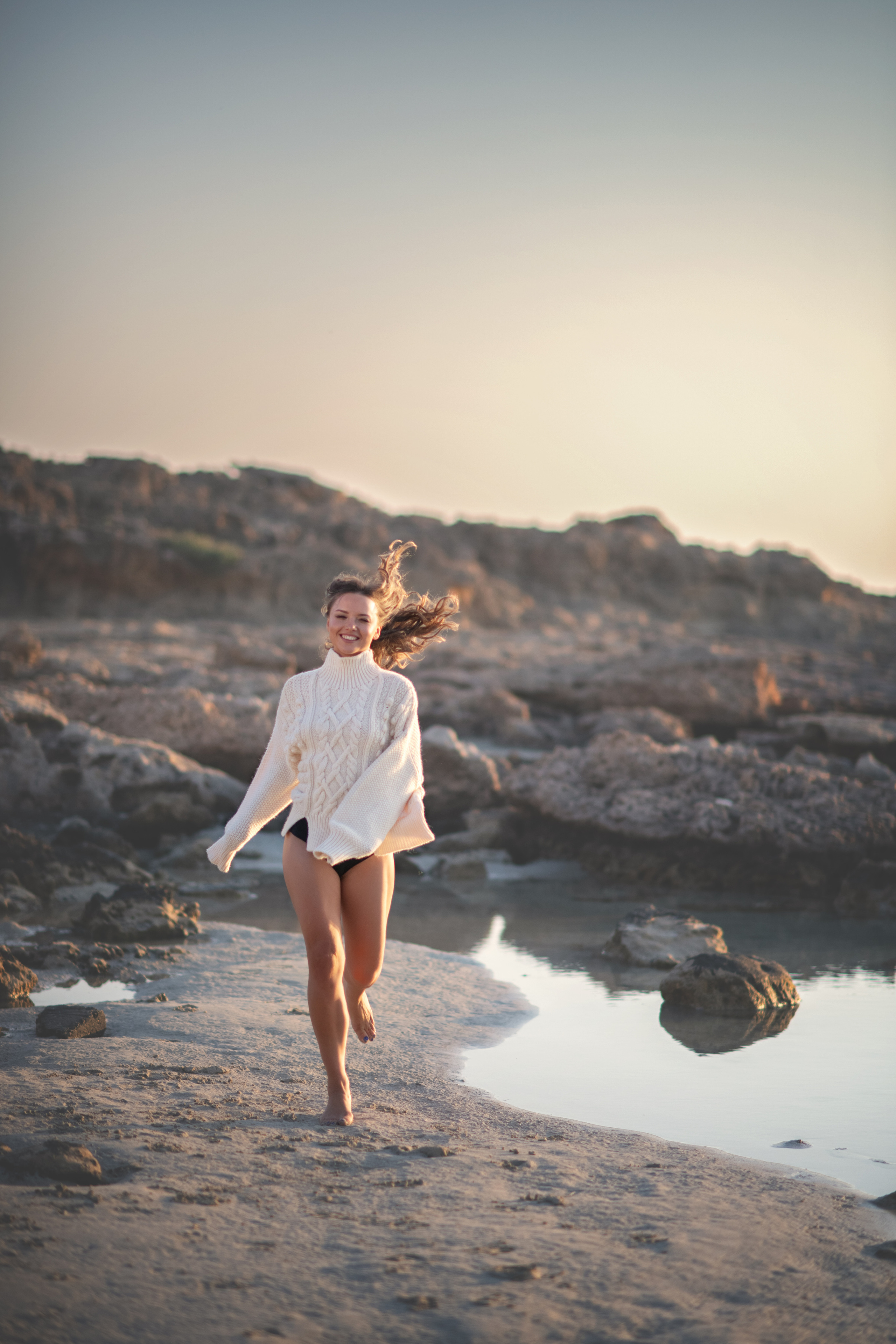 В бухте. Фотограф на Кипре