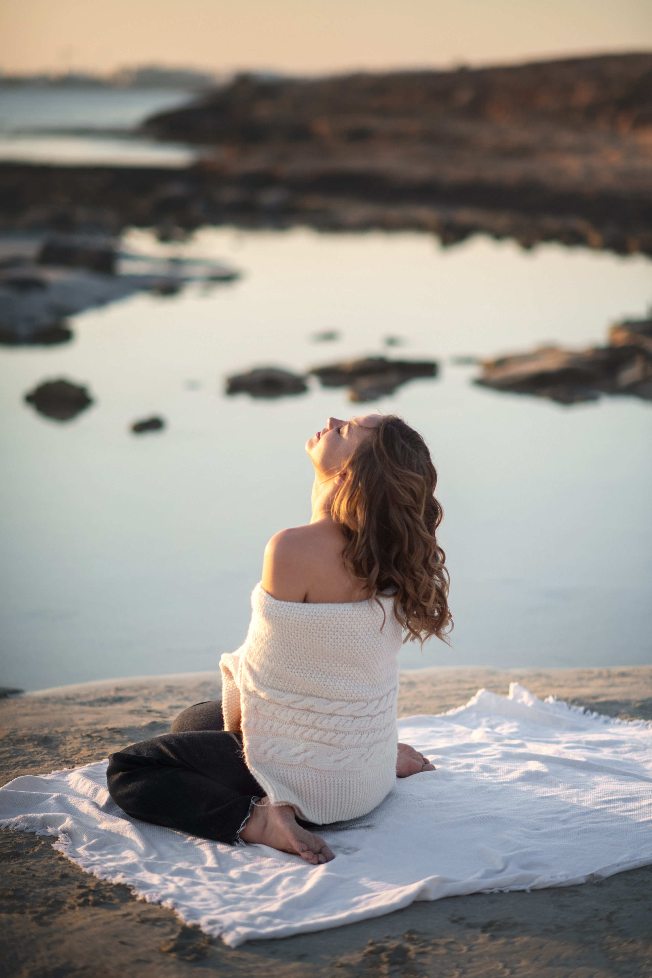 В бухте. Фотограф на Кипре